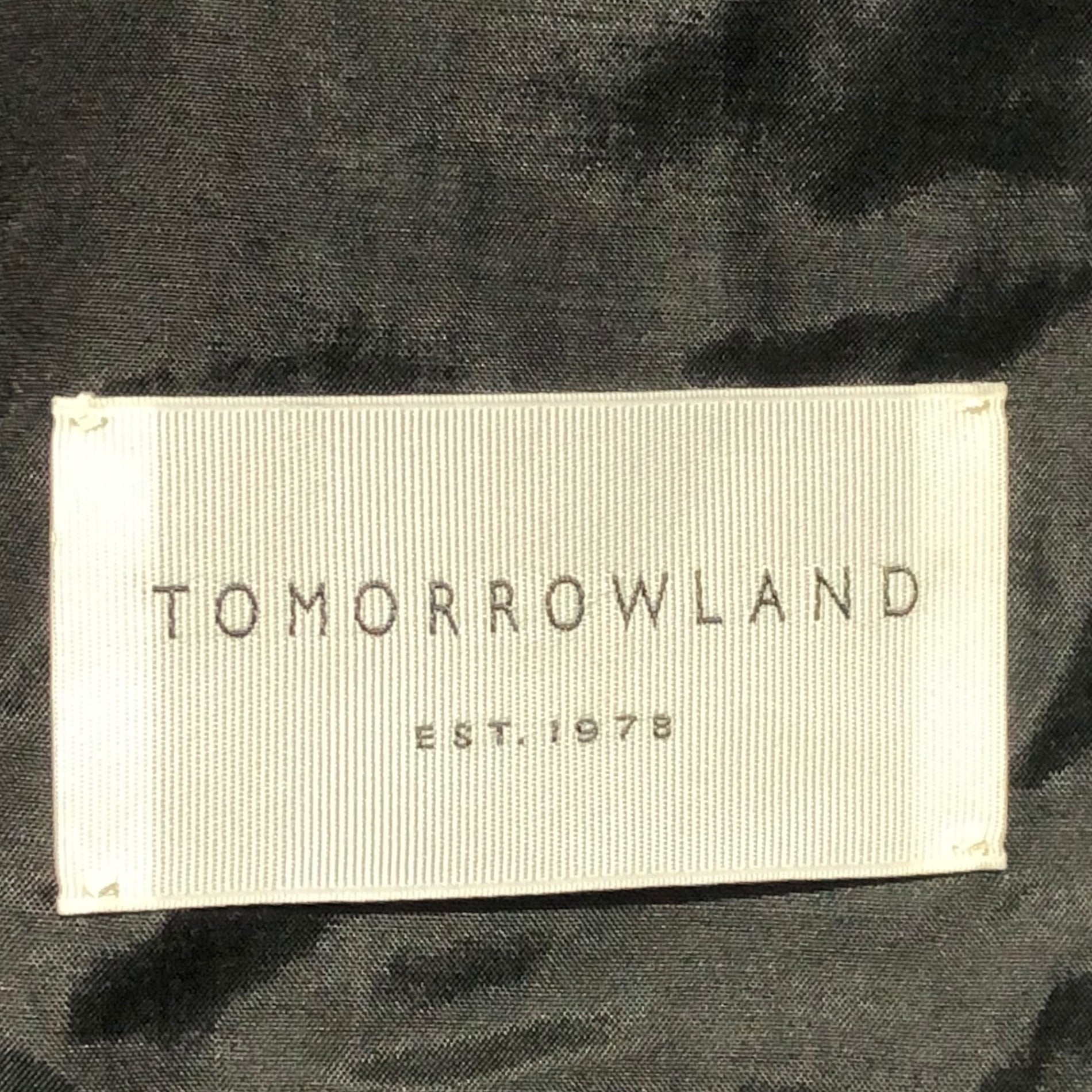 TOMORROWLAND(トゥモローランド) Houndstooth bomber jacket 千鳥柄 ボンバージャケット 63-08-61-08002 SIZE L ホワイト×ネイビー