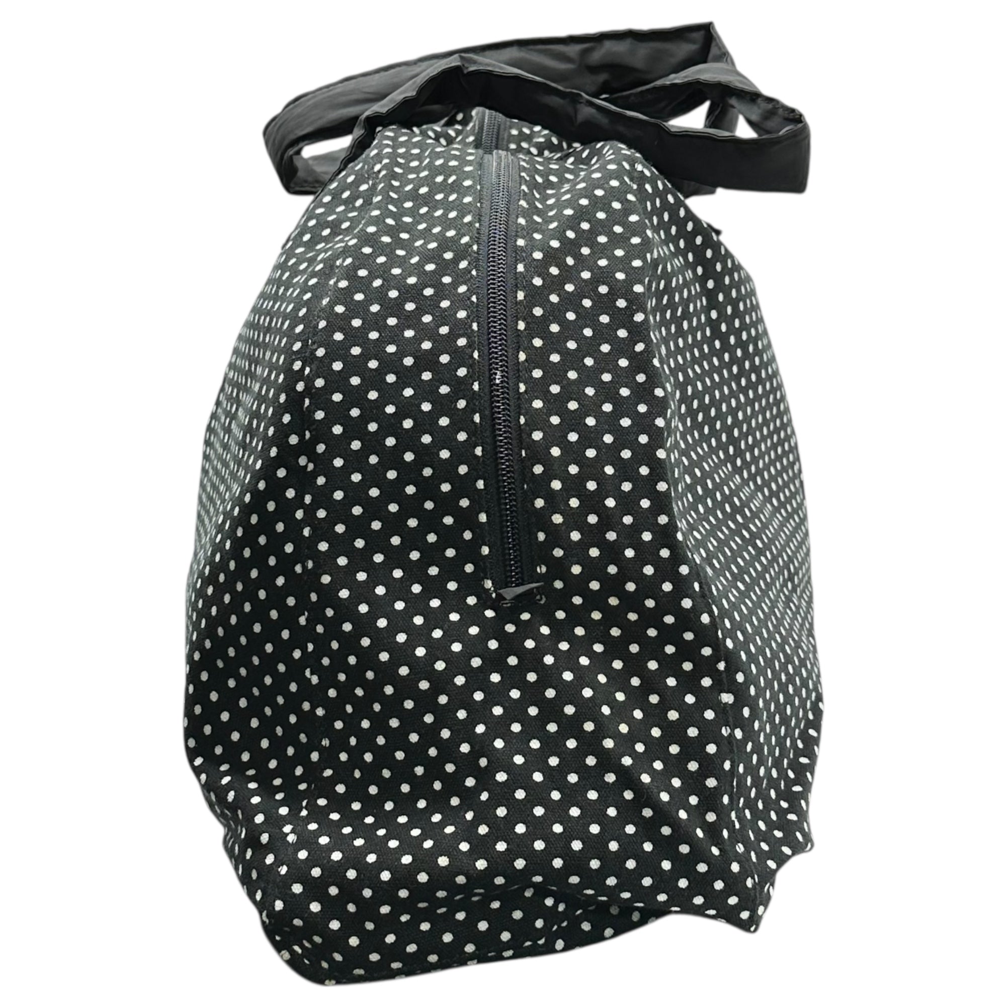 Y-3(ワイスリー) Logo Print Dot Pattern Boston Bag ロゴ プリント ドット柄 ボストン バッグ V87291 ブラック×ホワイト