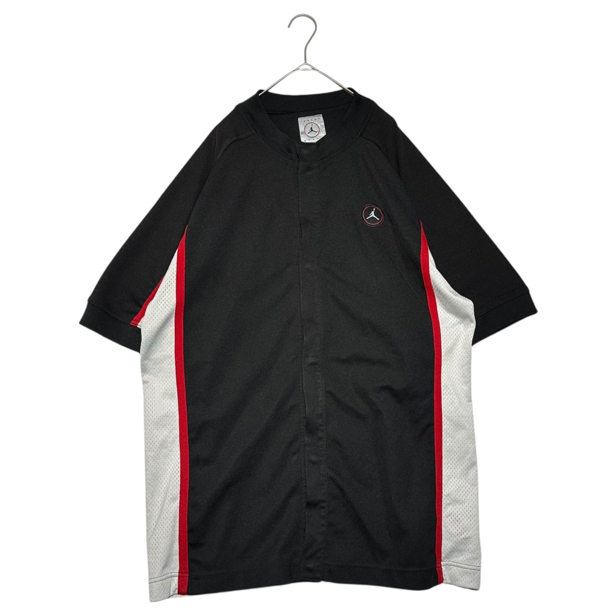 NIKE(ナイキ) 90's JORDAN GAME SHIRT ジョーダン ゲーム シャツ L ブラック×グレー 半袖 90年代 ヴィンテージ 古着 メッシュ