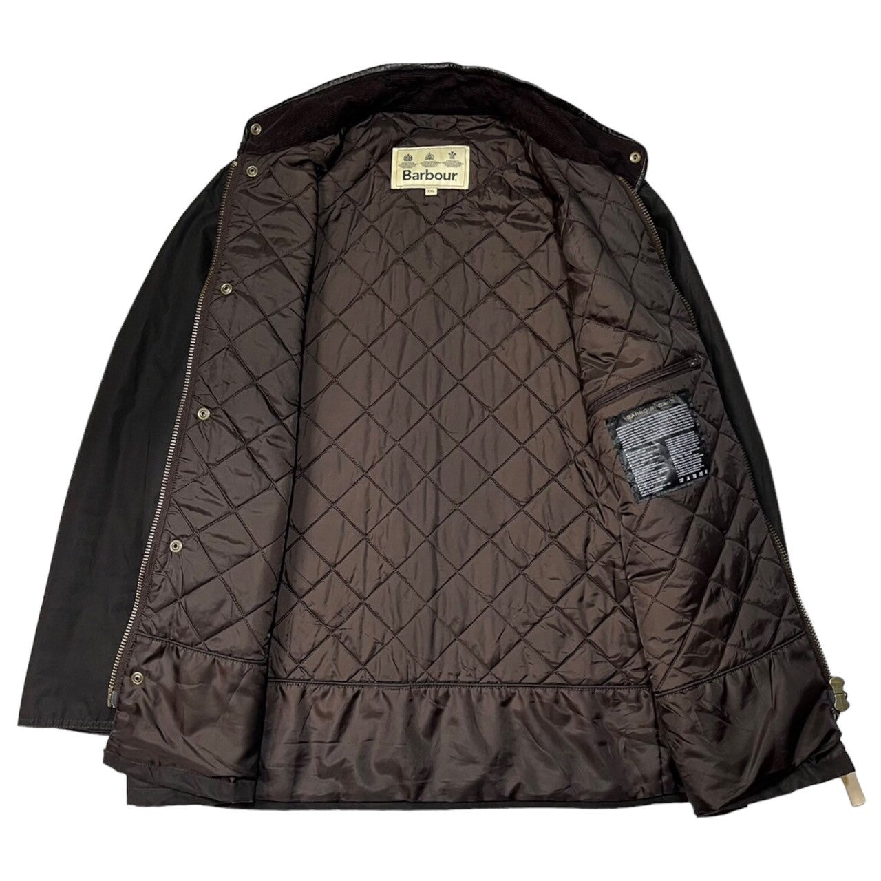 Barbour(バブアー) Waxed Prestbury Jacket ワックス プレストベリー ジャケット オイル アウター MWX0726RU91 XXL ブラウン