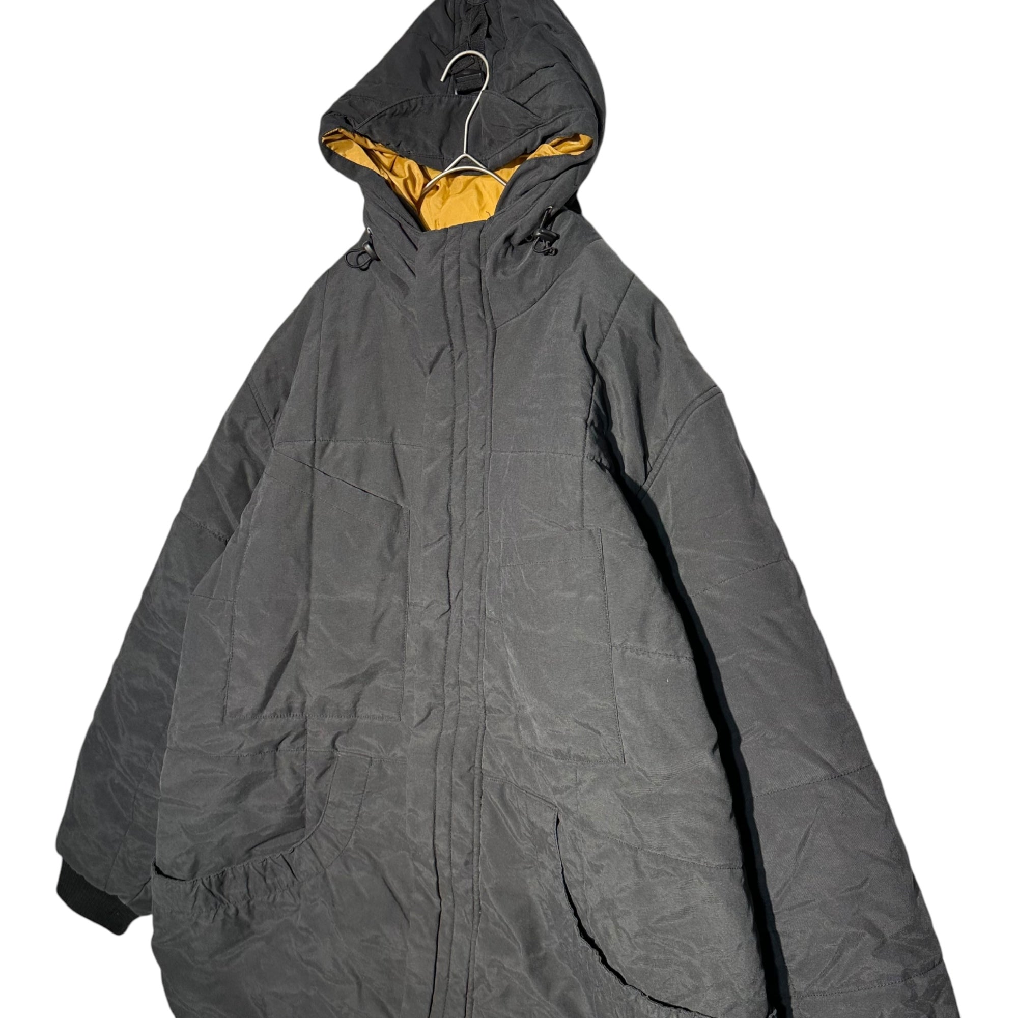 ARMANI JEANS(アルマーニジーンズ) Padded Hooded Coat パテッド フーデッド コート T6K07A4-12 52(XL程度) ブラック ジャケット