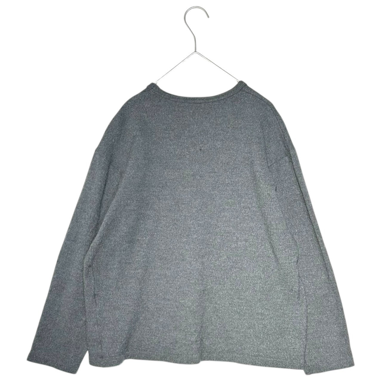 Y's for men(ワイズフォーメン) 93AW Crew Neck Wool Knit Sewn クルーネック ウール タイト ニットソー MP-T32-102 表記無(XS程度) グレー 90's 90年代 ヴィンテージ ニット カットソー