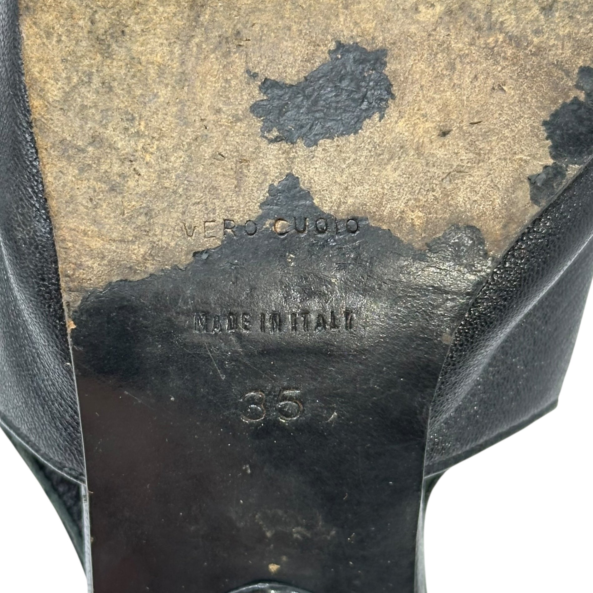 miu miu(ミュウミュウ) 90's~00’s Archive Pointed-toe stiletto pumps アーカイブ ポインテッドトゥ ピンヒール パンプス 35(22.5cm程度) ブラック