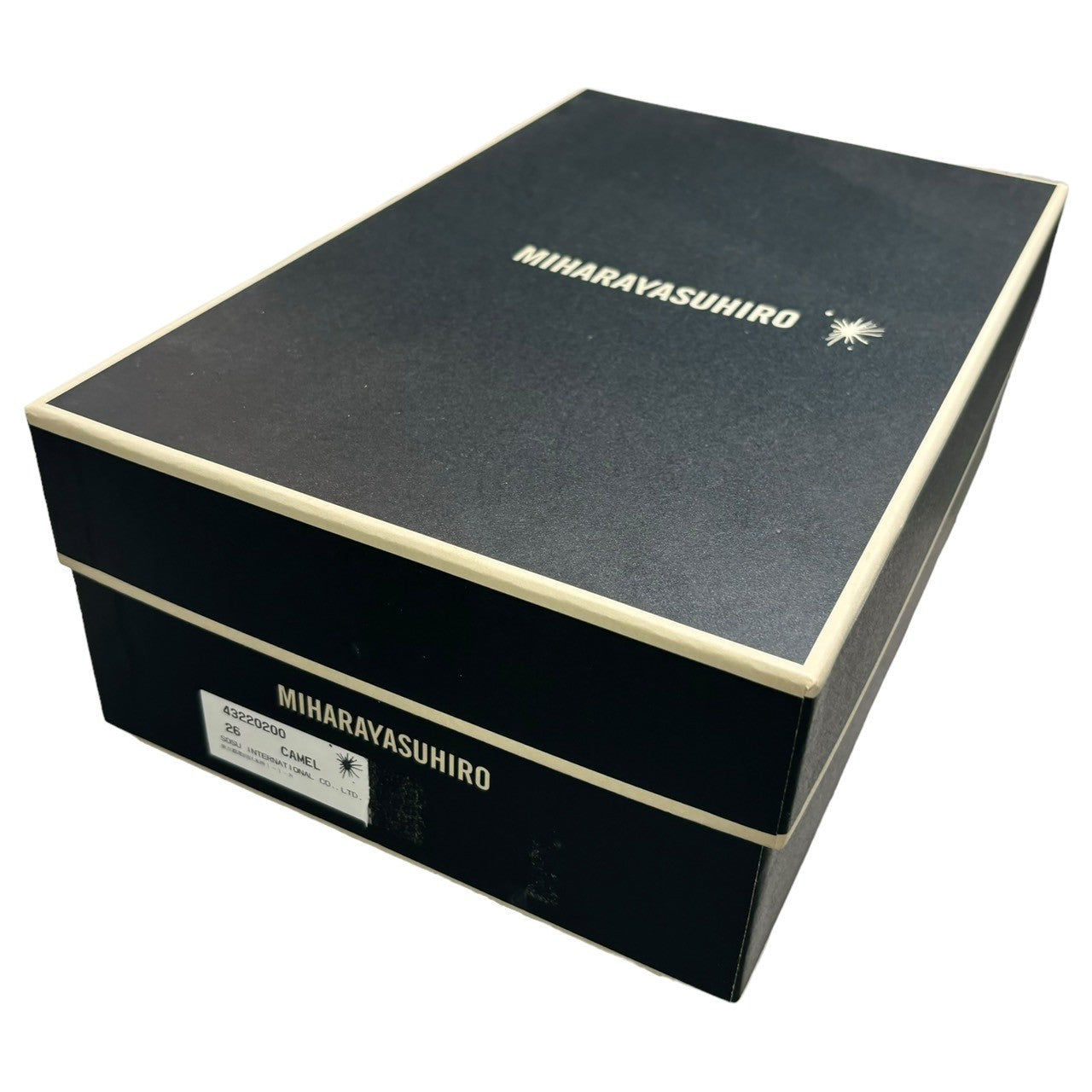 MIHARA YASUHIRO(ミハラヤスヒロ) 00's Broiled side zip leather shoes 炙り出し サイドジップ レザー シューズ 26cm ブラウン ARCHIVE