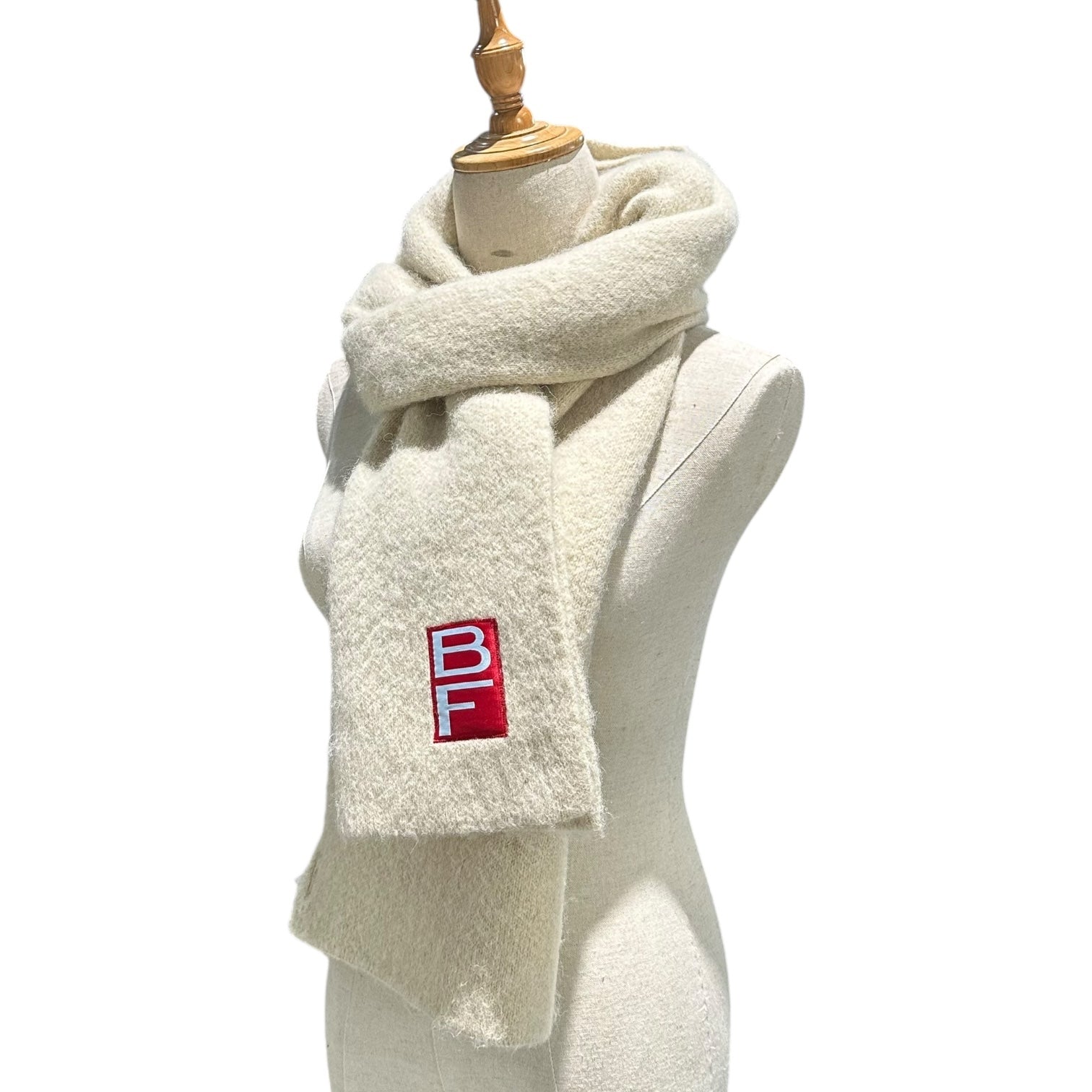 BY FAR(バイファー) Alpaca Blend Scarf アルパカ ミックス マフラー 21PFSLSRCE ベージュ