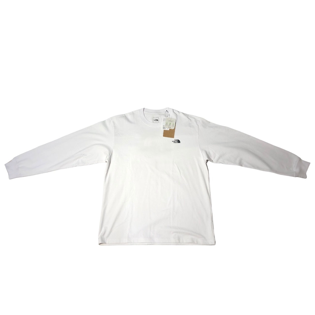 THE NORTH FACE(ノースフェイス) L/S Back Square Logo Tee ロングスリーブ バックスク エア ロゴ ティー NT82131 XXL ホワイト 長袖 Tシャツ