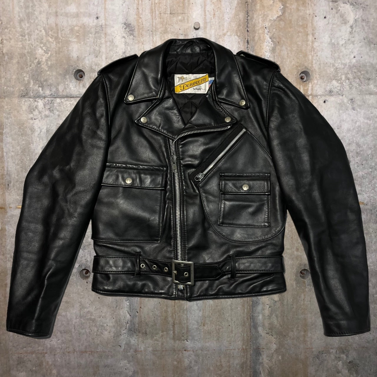 SCHOTT(ショット)希少モデル 80~90's double leather jacket/ダブル 