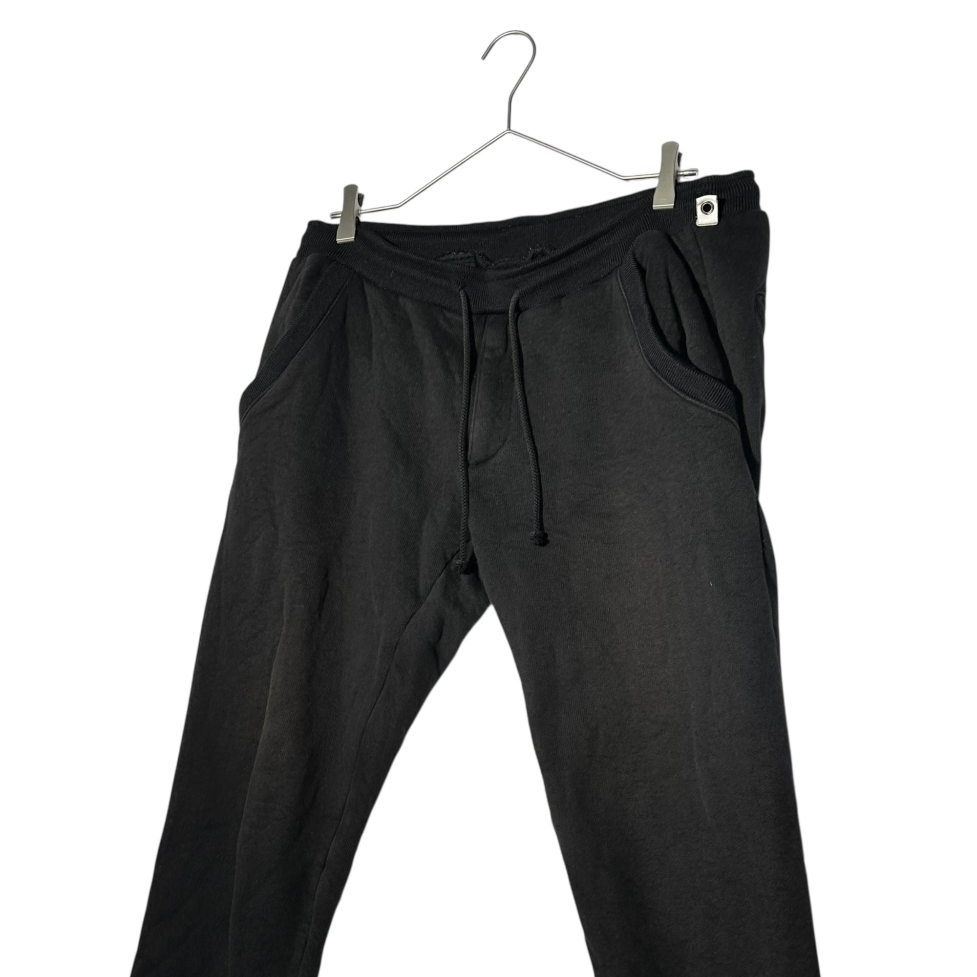 wjk(ダブルジェイケイ) Drawstring Slim Sweatpants ドローストリング スリム スウェット パンツ 5131 hj13oa L ブラック