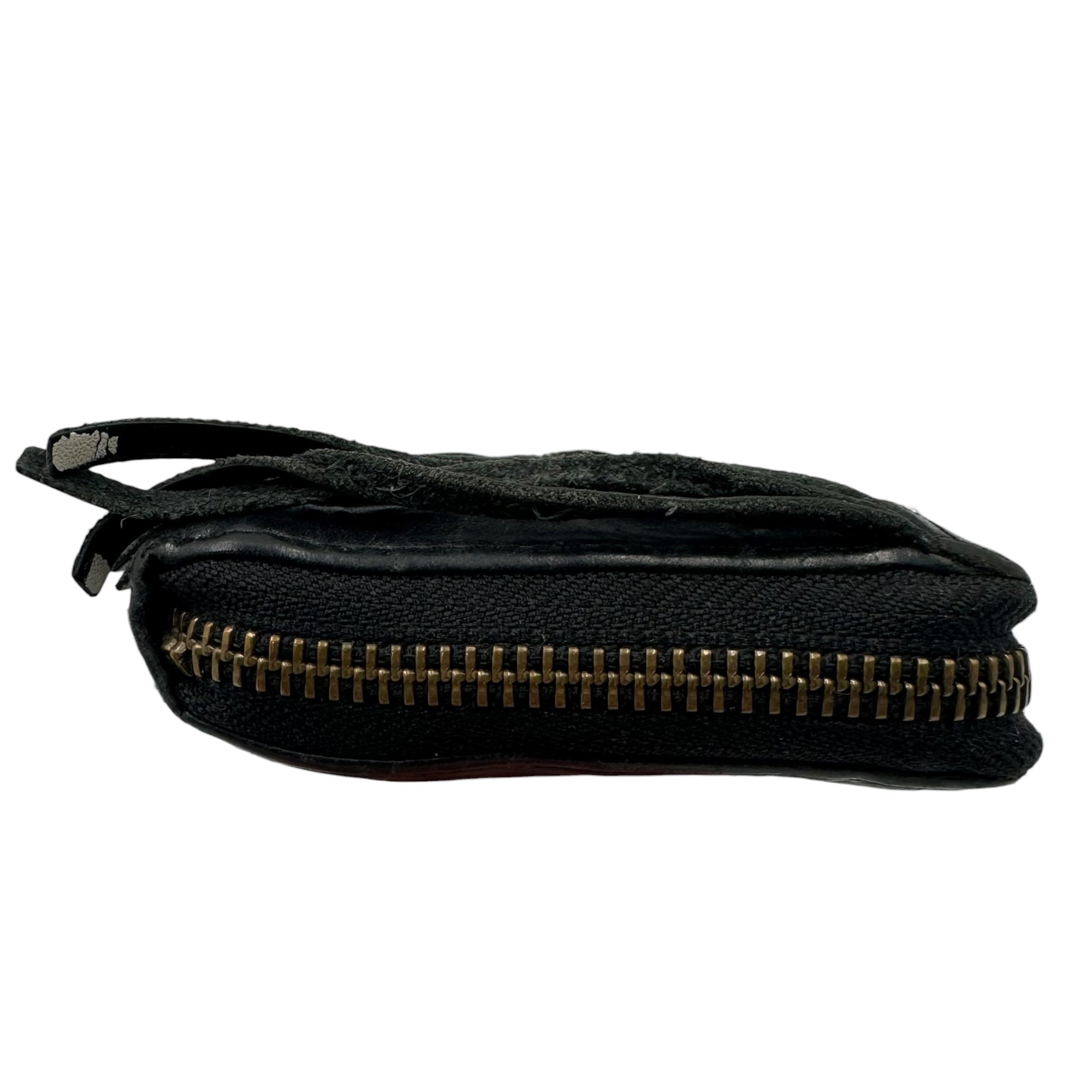Vivienne Westwood(ヴィヴィアンウエストウッド) Fringe long orb logo wallet フリンジ オーブロゴ 長財布 ブラック