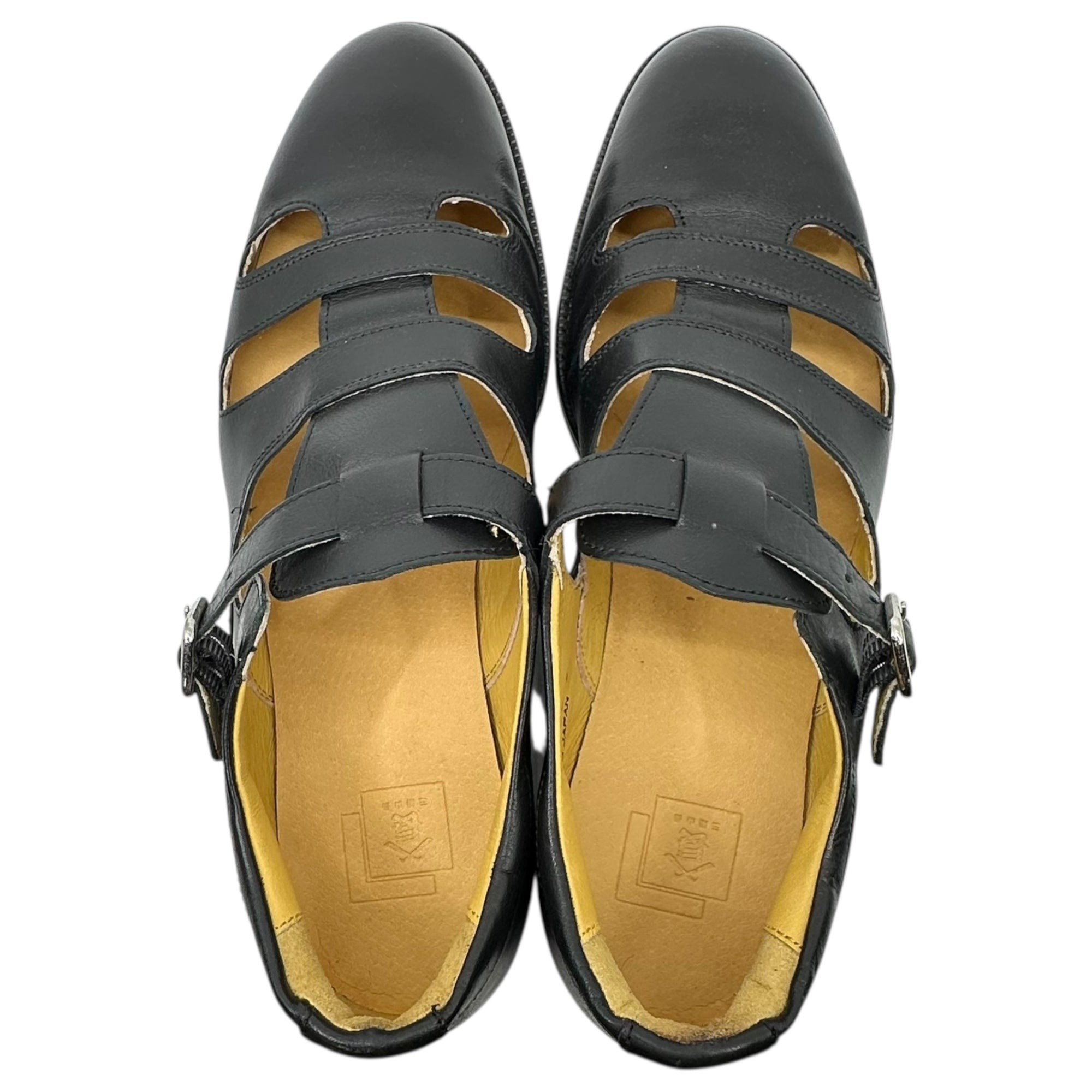 三陽山長(サンヨウサンチョウ) 柔兵/JUBEI Gurkha sandals グルカ サンダル Q7420-362 8(26.0cm程度) ブラック 参考定価36,300円(税込)