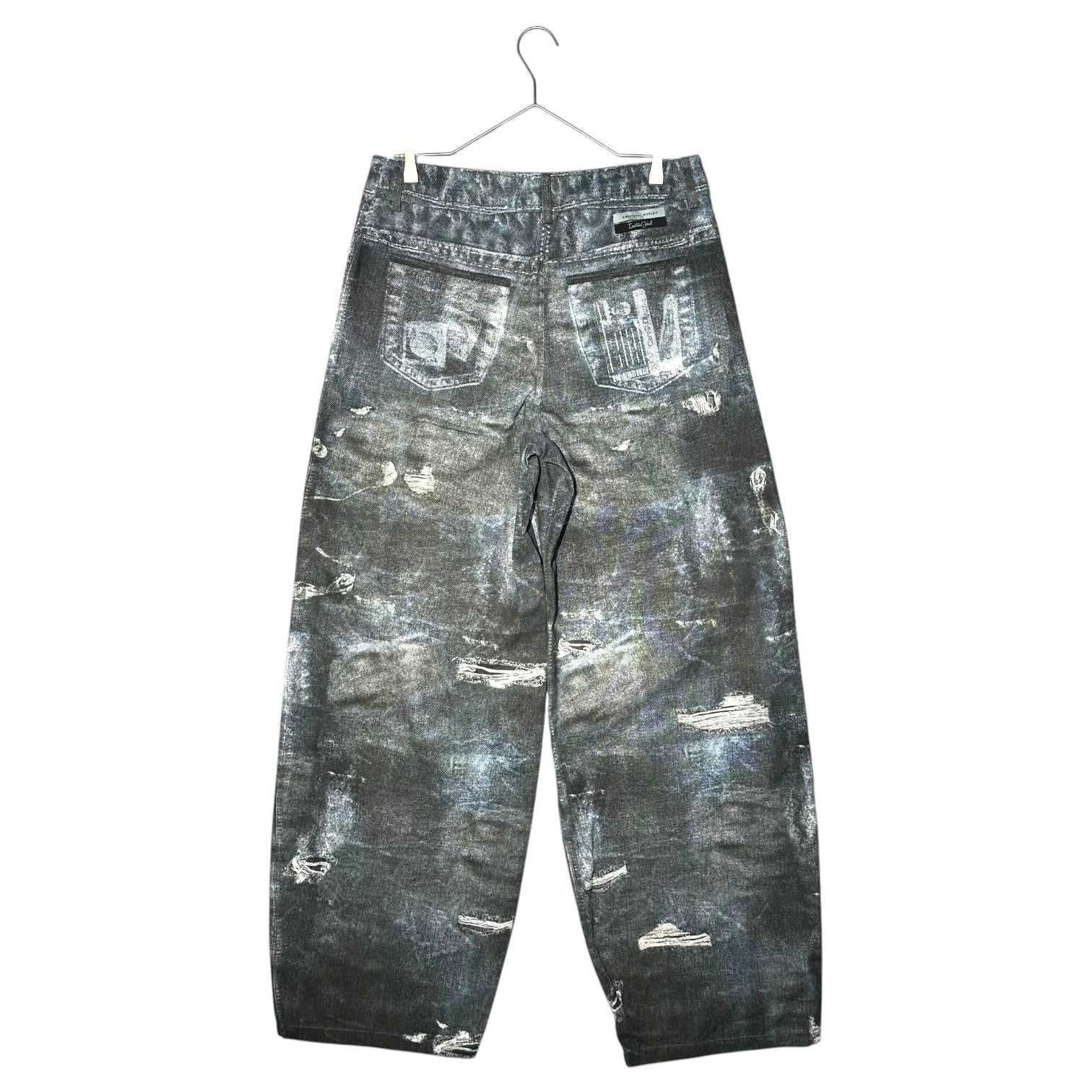EMOTIONAL WORLD(エモーショナル ワールド) X-Ray Scanned Printed Jeans エックスレイ スキャン プリント ジーンズ 4(XL程度) ダークインディゴ