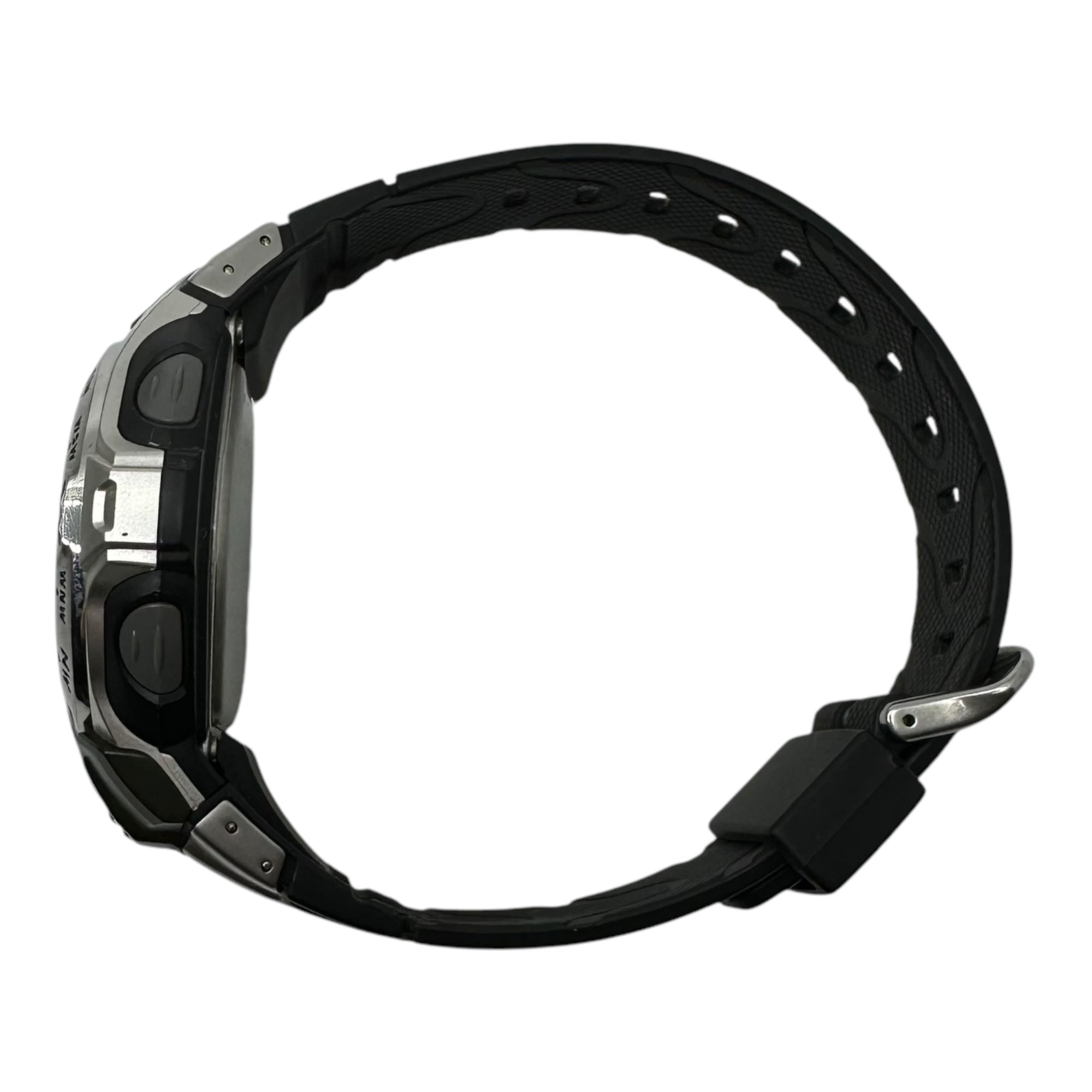 CASIO(カシオ) PROTREK プロテック ソーラー デジタル ウォッチ PRW-100BJ ブラック×シルバー 腕時計 アウトドア