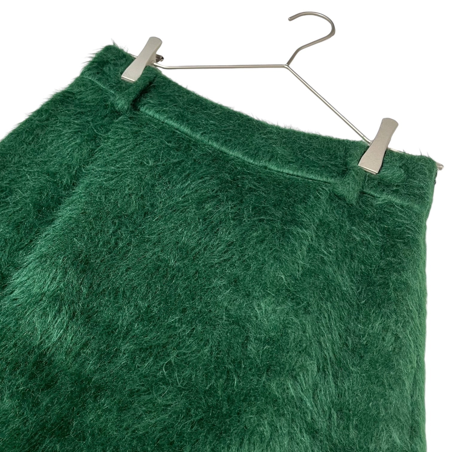 PRADA(プラダ) 17AW Alpaca shaggy mermaid skirt アルパカ シャギー マーメード スカート P190MG 36(S程度) グリーン