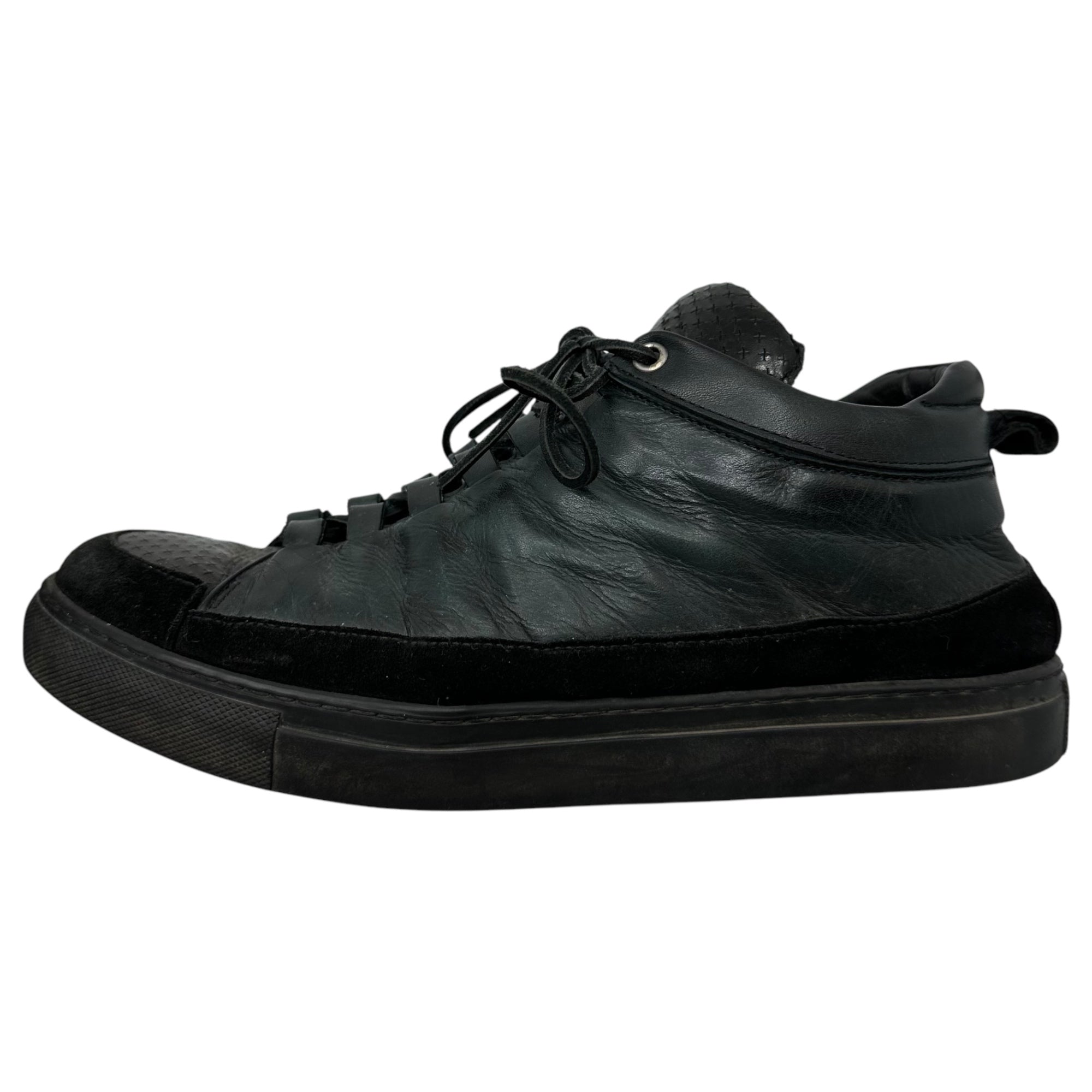 DAMIR DOMA(ダミールドーマ) Leather Sneaker レザー スニーカー 43 ブラック ローカット シューズ