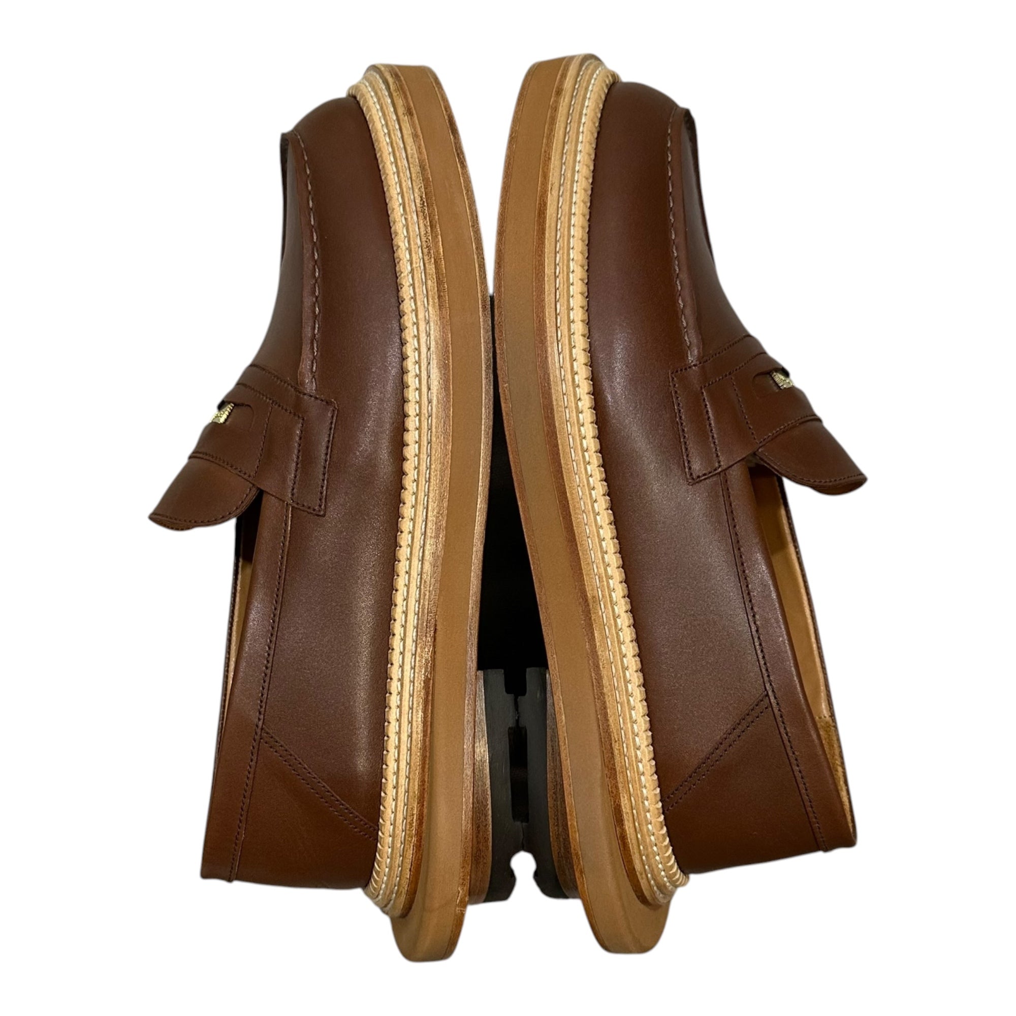 sacai×J.M.WESTON(サカイ×ジェイエムウエストン) 2025SS Loafer Mule 再構築 180 シグニチャー ローファー 1541GPK1460D 6 1/2(26cm程度) タン