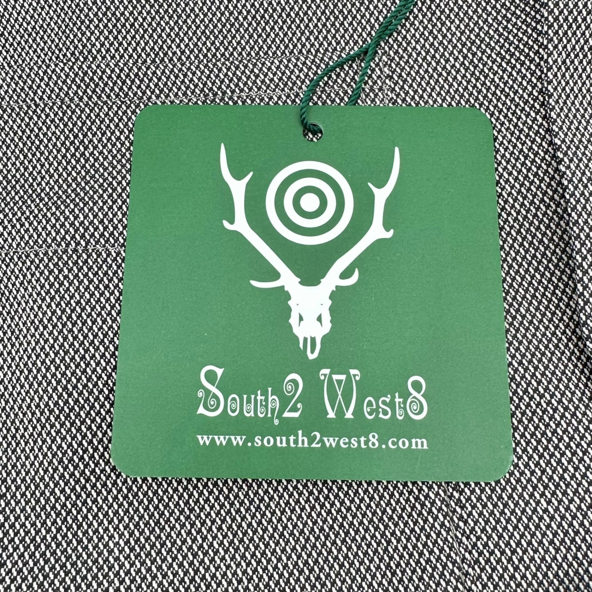 South2 West8 S2W8(サウス2ウエスト8) One-up Shirt Poly Rayon ワン アップ シャツ KP825 XS グレー オープンカラー 開襟