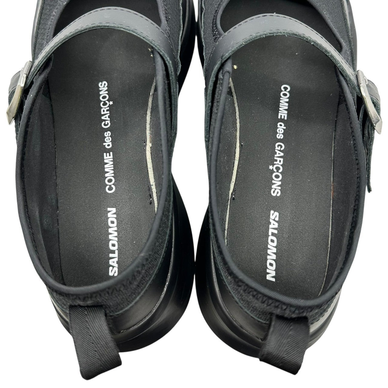 COMME des GARCONS × Salomon(コムデギャルソン × サロモン) CDG RX MARIE JEANNE PLATFOAM メリージェーン プラットフォーム シューズ 厚底 GO-K104 27.0cm ブラック