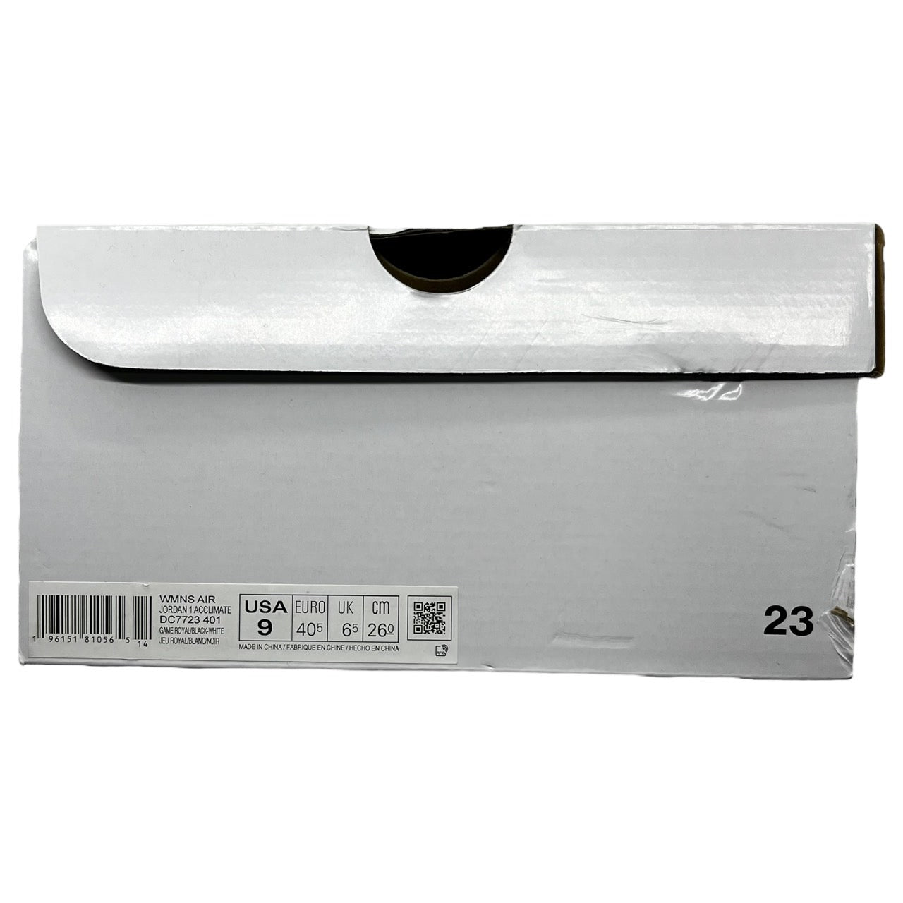 NIKE(ナイキ) WMNS Air Jordan 1 High Acclimate "Royal Toe" エアジョーダン1 ハイ アクリメイト "ロイヤル トゥ" スニーカー DC7723-401 26cm ブルー×ブラック×ホワイト