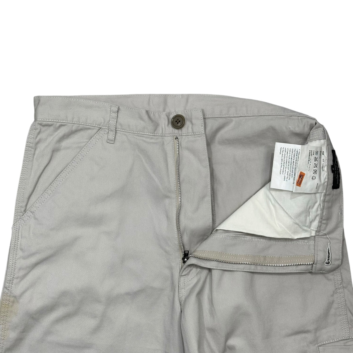 COMME des GARCONS HOMME PLUS(コムデギャルソンオムプリュス) 2000's Pixel-Camo Straight Chino Pants ピクセル カモ ストレート チノパン PP10086S S ベージュ×グリーン AD2000 00s アーカイブ
