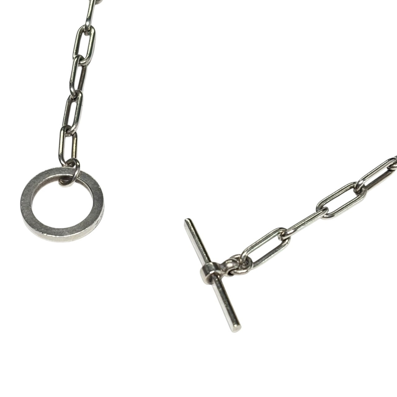 HERMES(エルメス) Chaine d'Ancre game Chain necklace シェーヌダンクル ゲーム ネックレス シルバー SV925