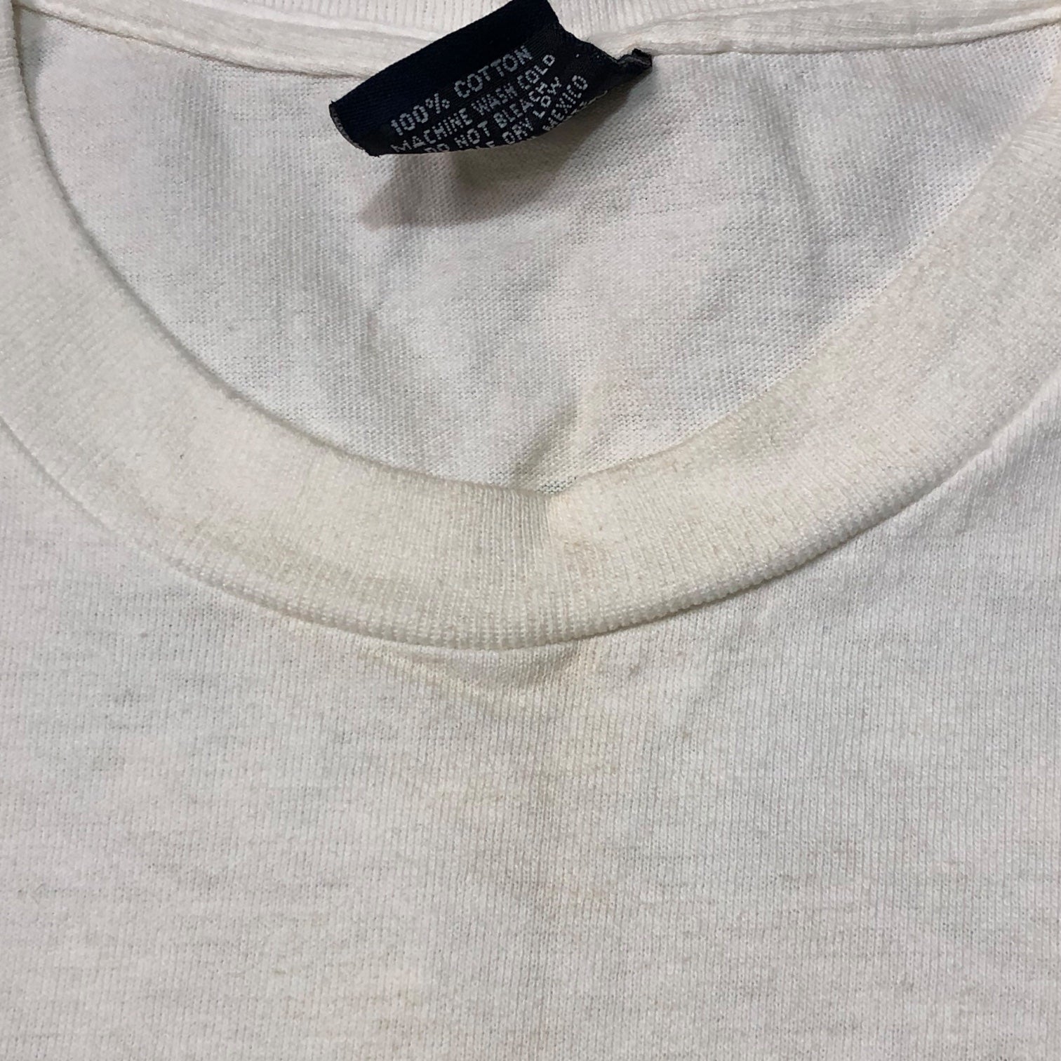 STUSSY(ステューシー) 90’s~00's carp and skull バックプリント 鯉 スカル Tシャツ SIZE L ホワイト×グリーン 90~00年代 OLD STUSSY