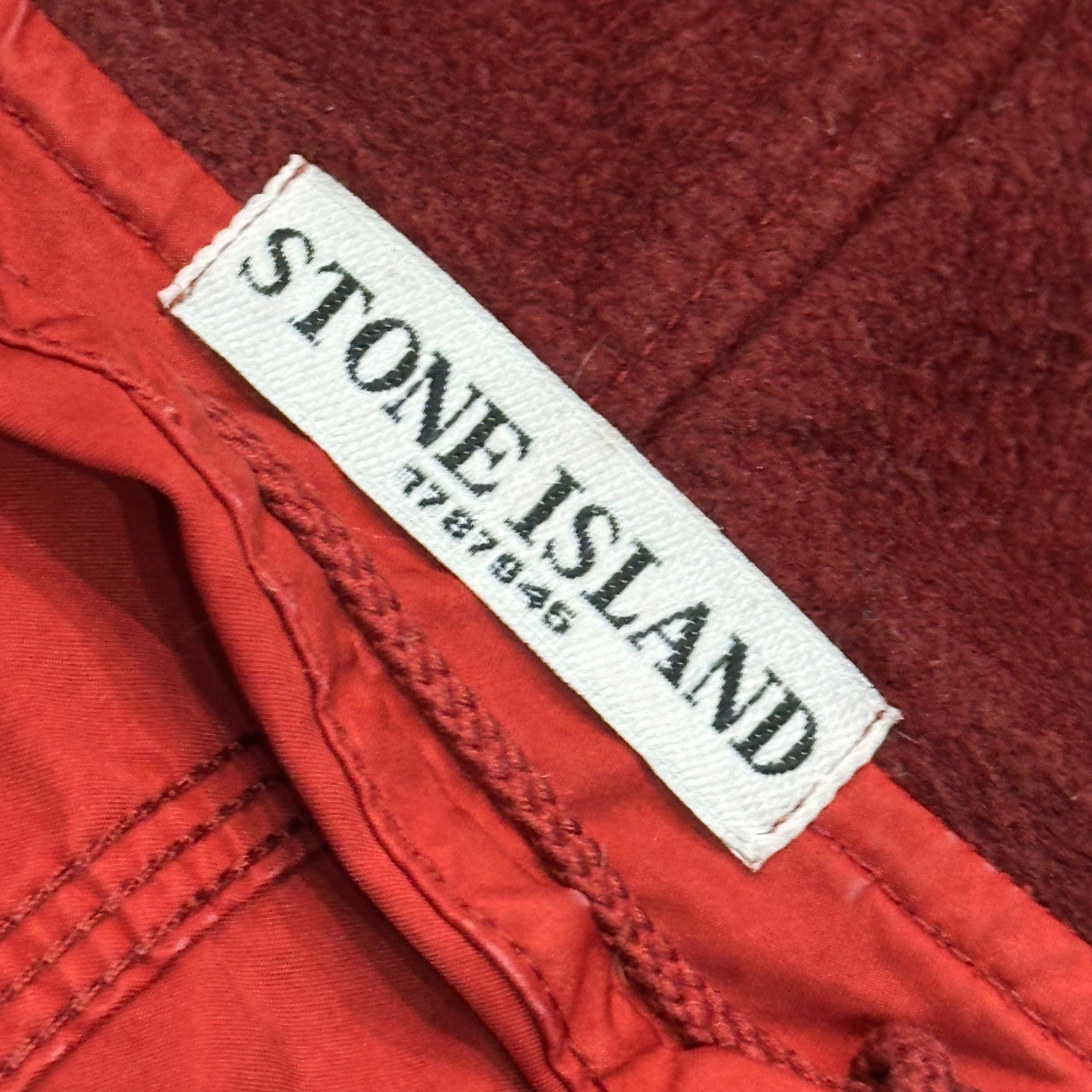 STONE ISLAND(ストーンアイランド) 09AW DAVID-TC FIELD PARKA デビッド TC フィールド パーカー 51154N49 表記無(ML程度) レッド モッズ ジャケット