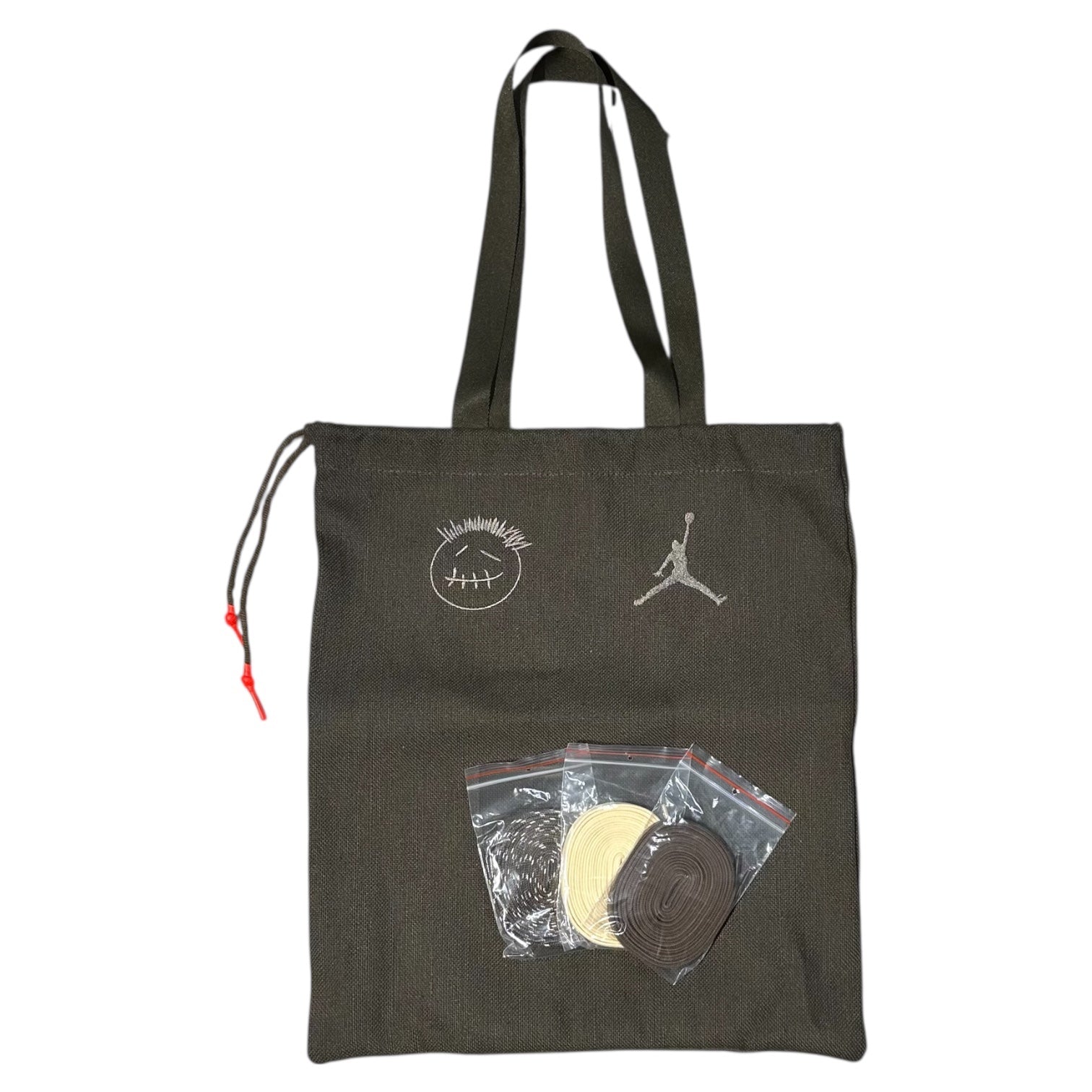 NIKE×Travis Scott(ナイキ×トラヴィススコット) Jordan Jumpman Jack TR "Sail and Dark Mocha" ジョーダン ジャンプマンジャック TR セイル アンド ダークモカ FZ8117-100 26.5cm ホワイト×ブラウン