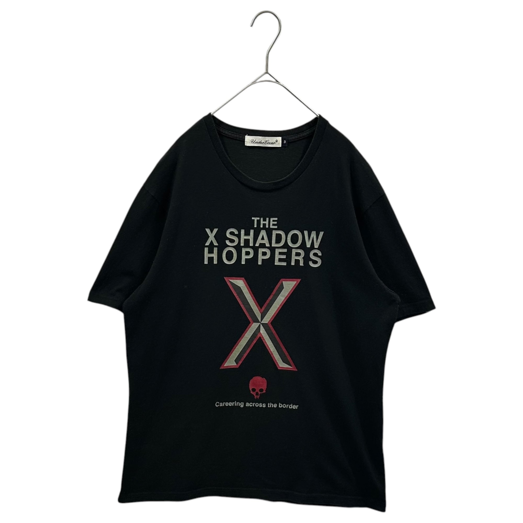 UNDERCOVER(アンダーカバー) 2019SS THE X SHADOW HOPPERS T-Shirt シャドウ ホッパーズ Tシャツ 3 ブラック