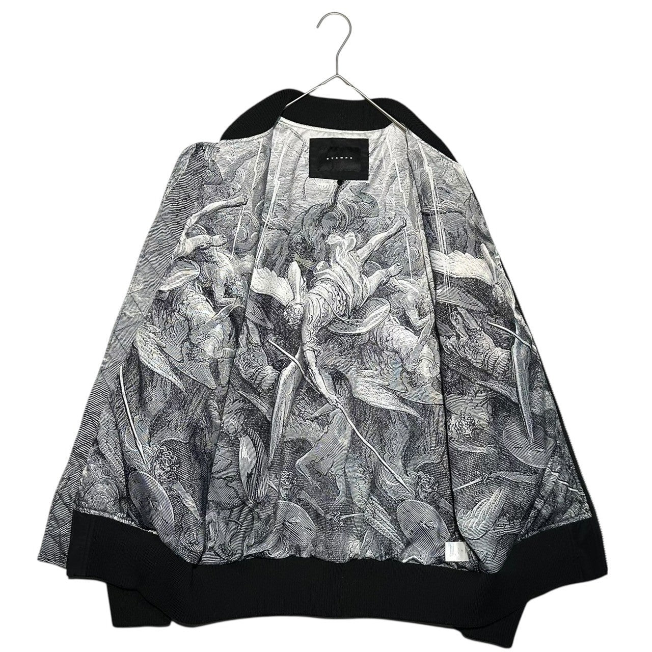STAMPD(スタンプド) Long Tight MA-1 Bomber Jacket ロング タイト MA-1 ボンバー ジャケット M ブラック
