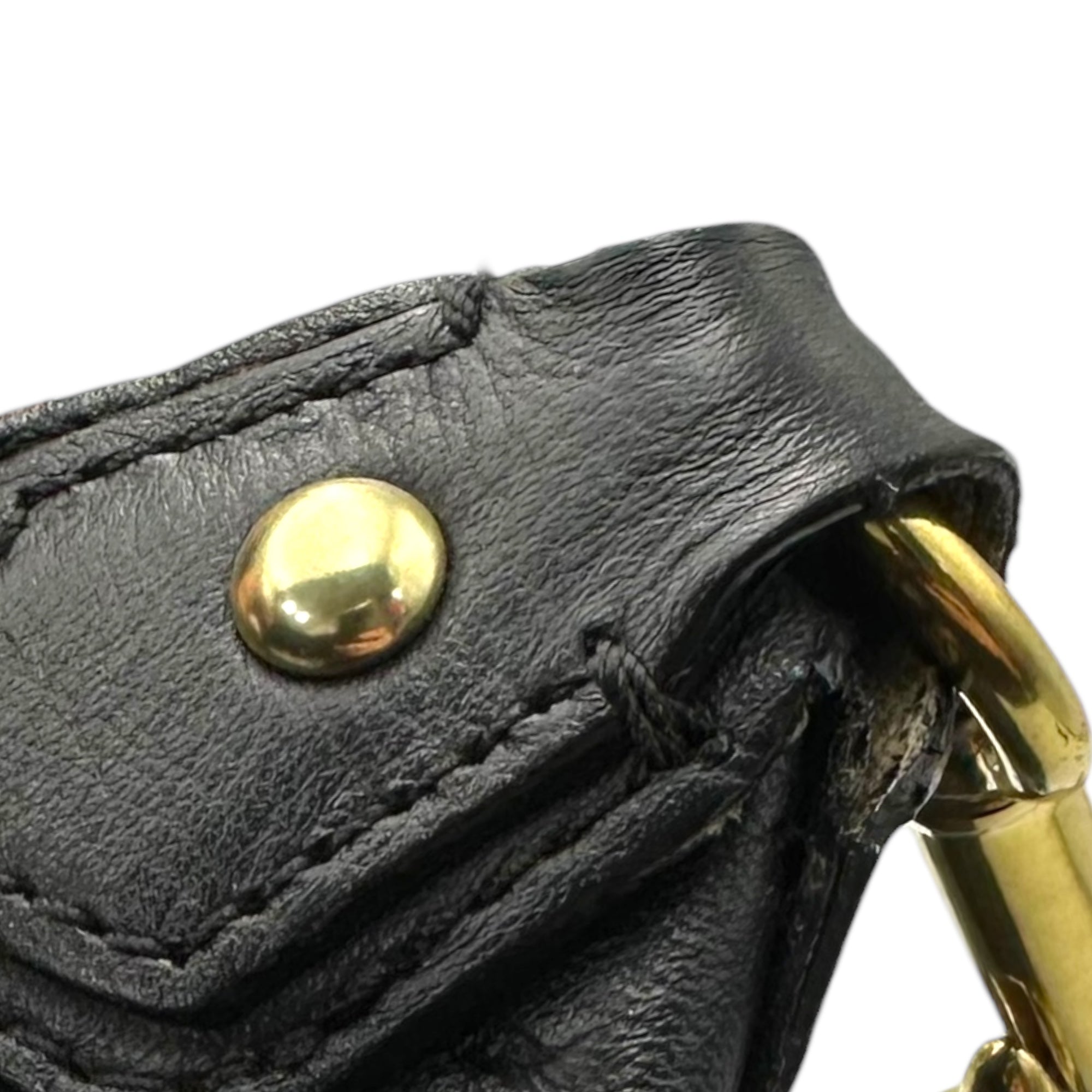 COACH(コーチ) Campbell Satchel Leather 2WAY Shoulder Bag キャンベル サッチェル レザー 2WAY ショルダー バッグ F24690 ブラック ハンド