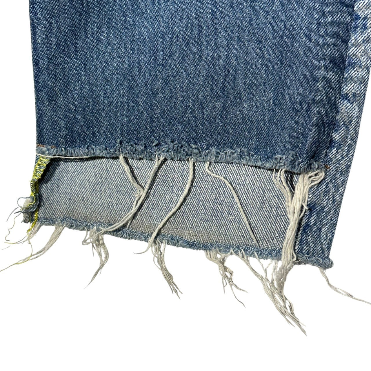 SUNNY SIDE UP(サニーサイドアップ) ヴィンテージ 再構築 デニム パンツ Vintage Reconstructed Denim Pants 3 ライトインディゴ リメイク カットオフ 岡山県児島ブランド