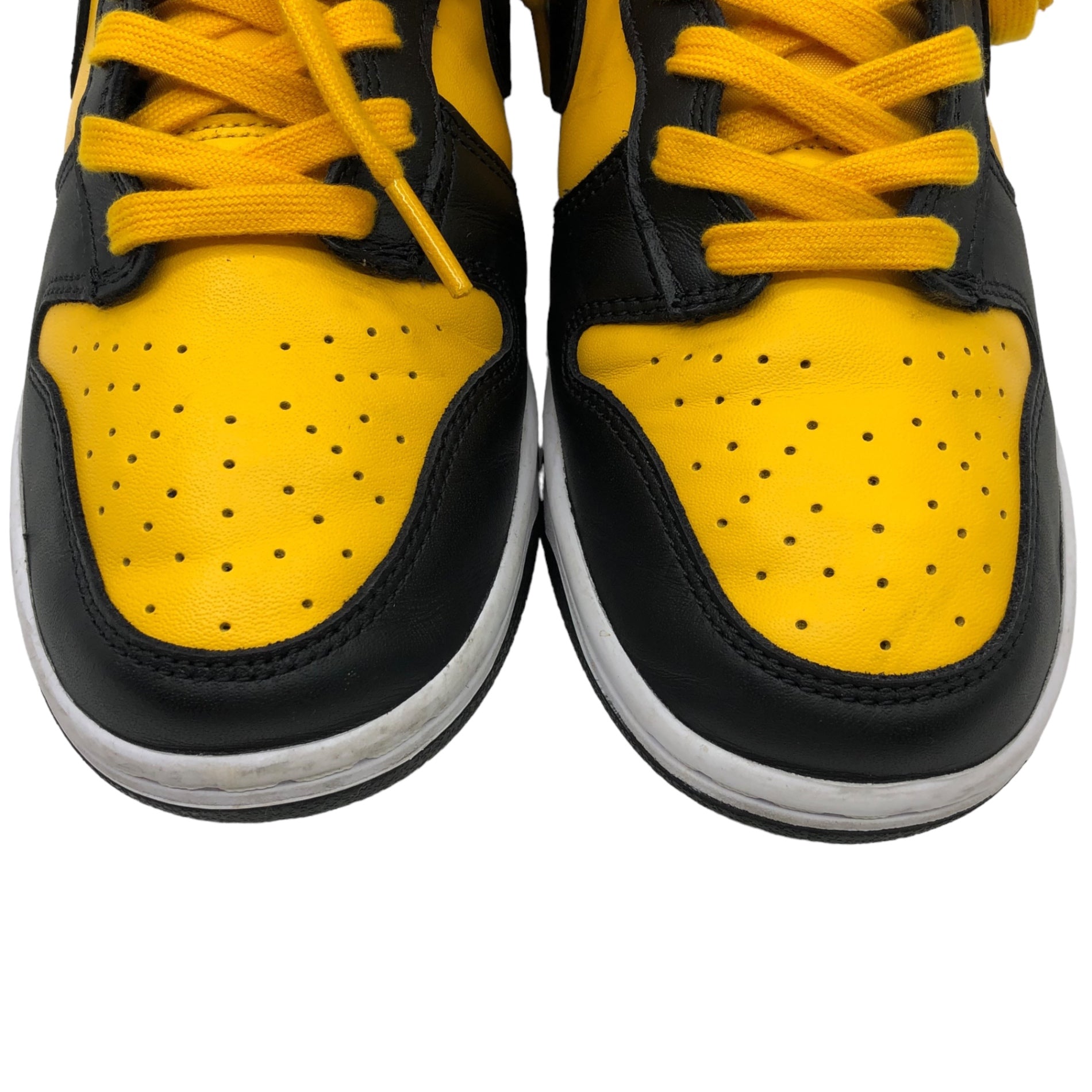 NIKE(ナイキ) Dunk High "University Gold and Black" ダンク ハイ DD1399-700 25.5cm ユニバーシティゴールド/ホワイト/ハバネロレッド/ブラック ハイカット スニーカー