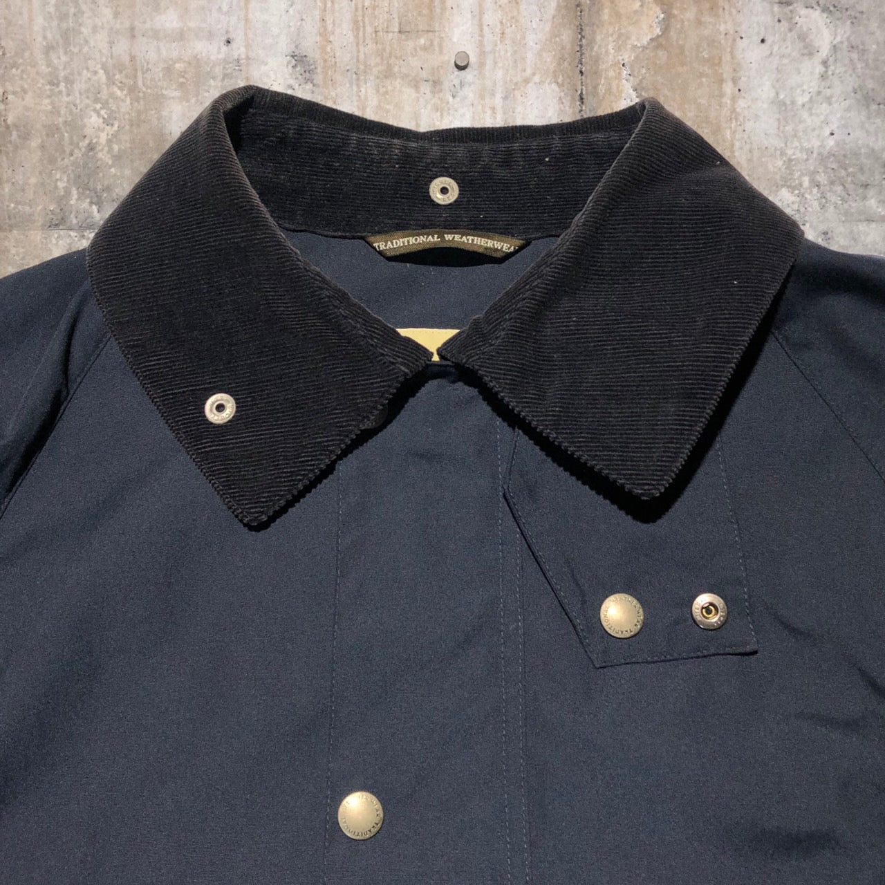 Traditional Weatherwear(トラディショナルウェザーウェア) ハンティングジャケット 121HF-7817A 38(M程度) ネイビー