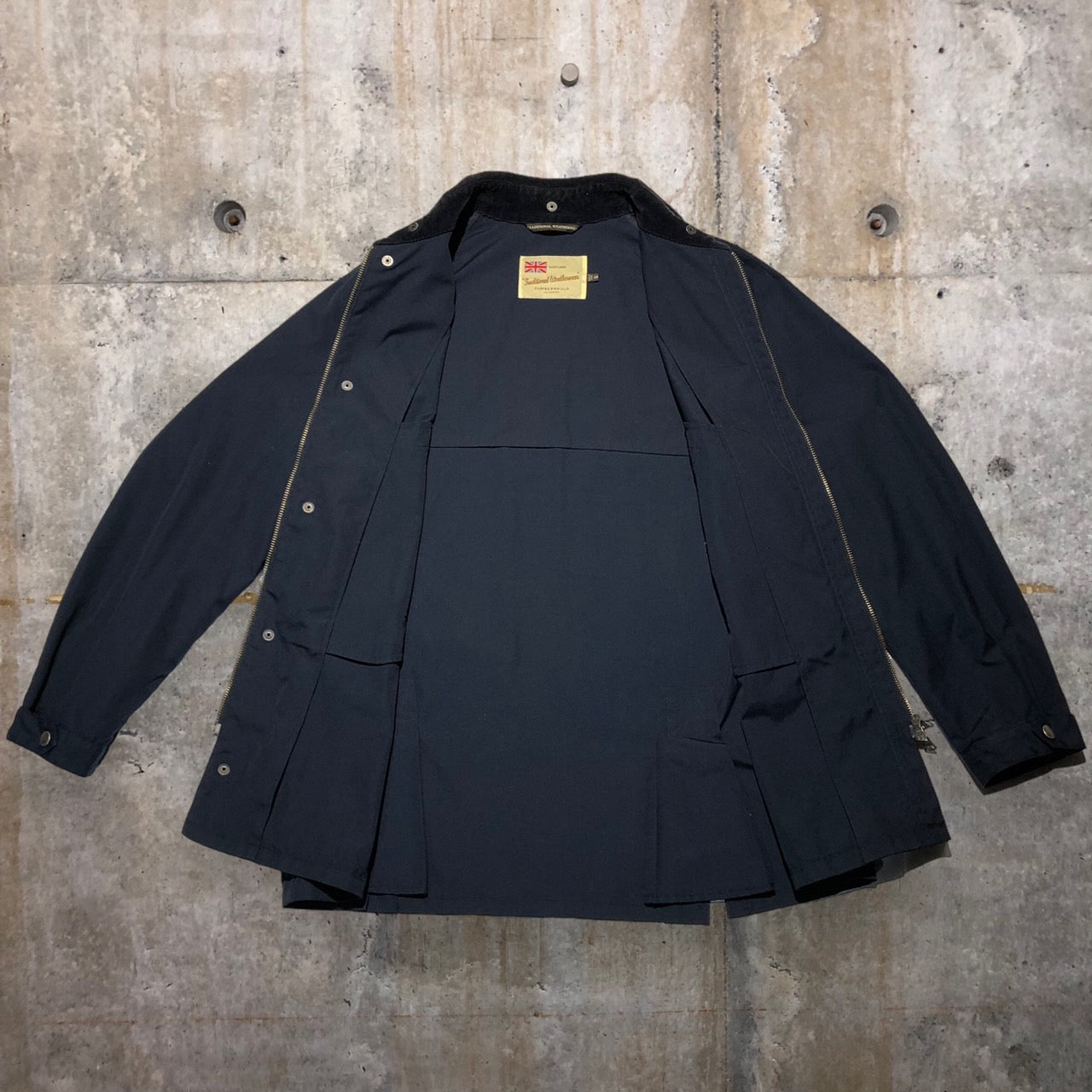 Traditional Weatherwear(トラディショナルウェザーウェア) ハンティングジャケット 121HF-7817A 38(M程度) ネイビー