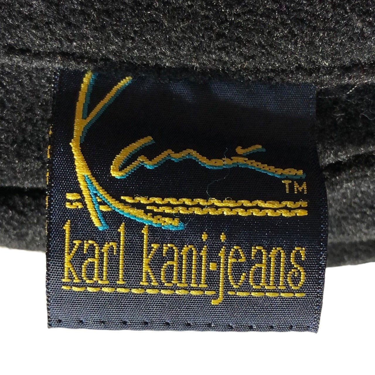 Karl Kani(カールカナイ) 90's logo reversible nylon mountain parka ロゴ リバーシブル ナイロン マウンテンパーカー 表記無し(XL程度) ブラック×オレンジ 90年代 ビッグサイズ