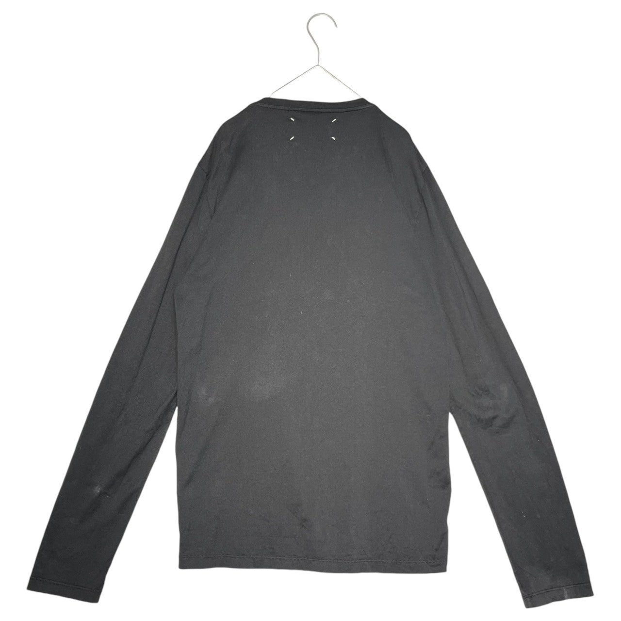 MAISON MARGIELA(メゾンマルジェラ) 16SS Floral print cut and sew cutting cardigan フローラル プリント カットソー 裁断 カーディガン S50GC0427 44(S程度) ブラック