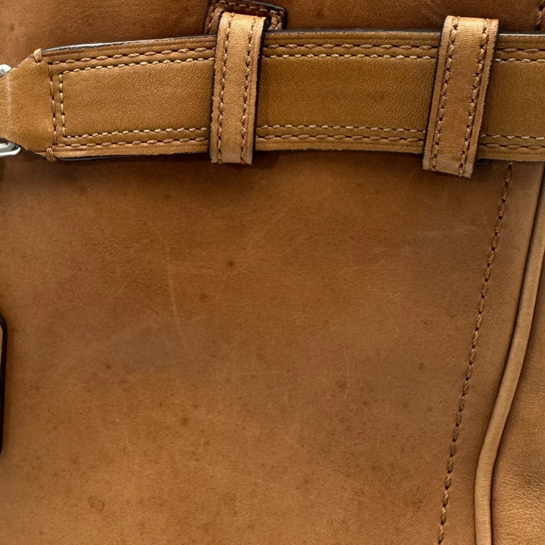 COACH(コーチ) All-Leather Handbag オールレザー ハンド バッグ F050-8A71 ブラウン