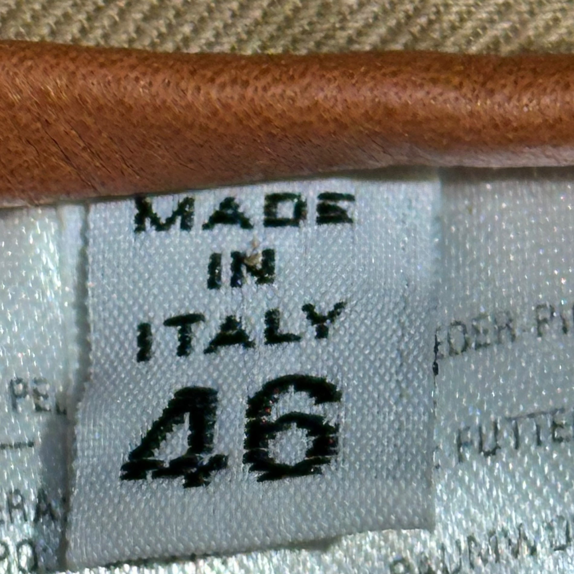 Maison Martin Margiela(メゾン マルタンマルジェラ) 08SS KOKONOE 5ZIP RIDERS JACKET ここのえ 八の字 レザー ライダース ジャケット 28AM006 46(S) キャメルブラウン 本人期 タグ付き