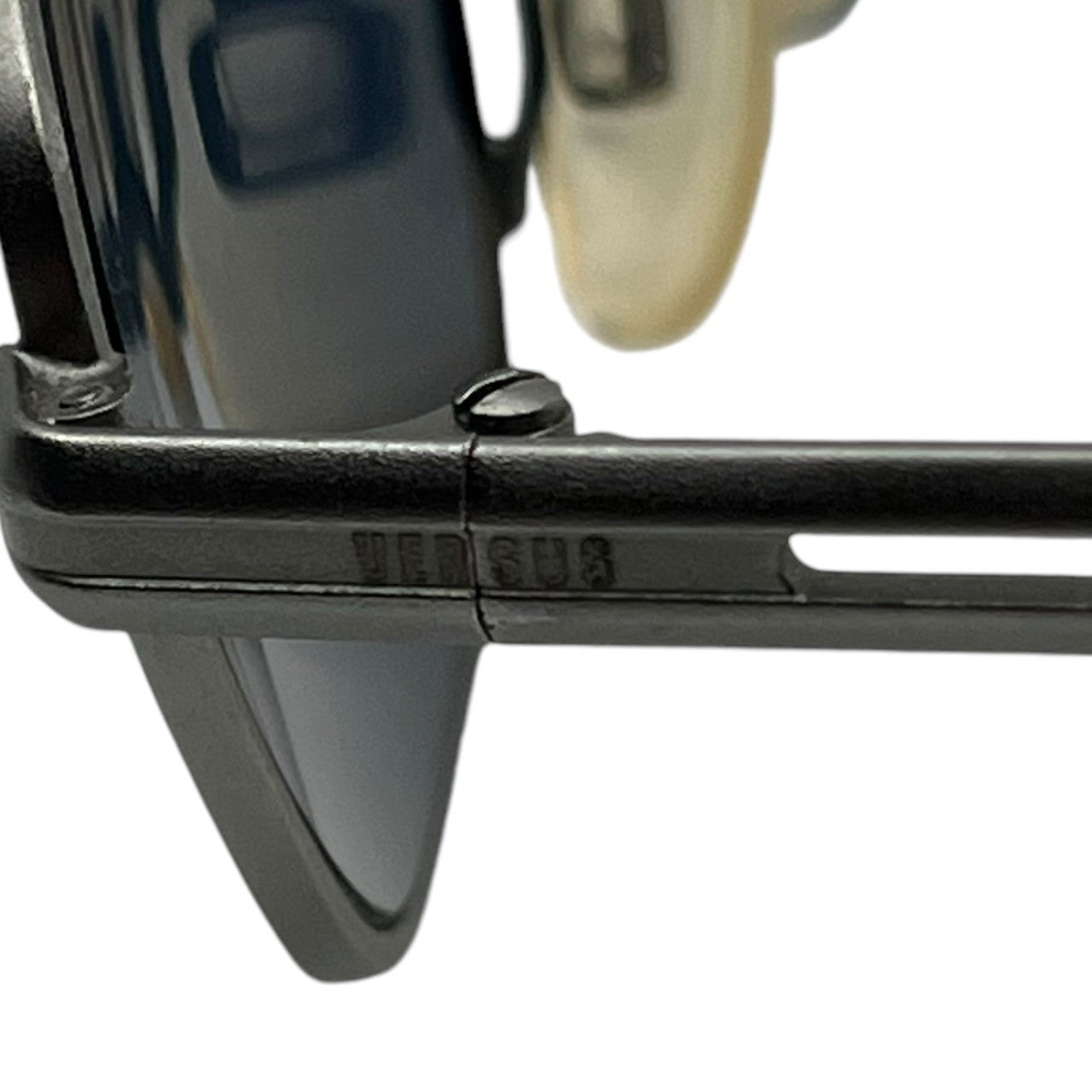 VERSUS VERSACE(ヴェルサスヴェルサーチ) vintage sunglasses ヴィンテージ サングラス MOD.R02 - フレーム:シルバー/レンズ:スモーク イタリア製 眼鏡