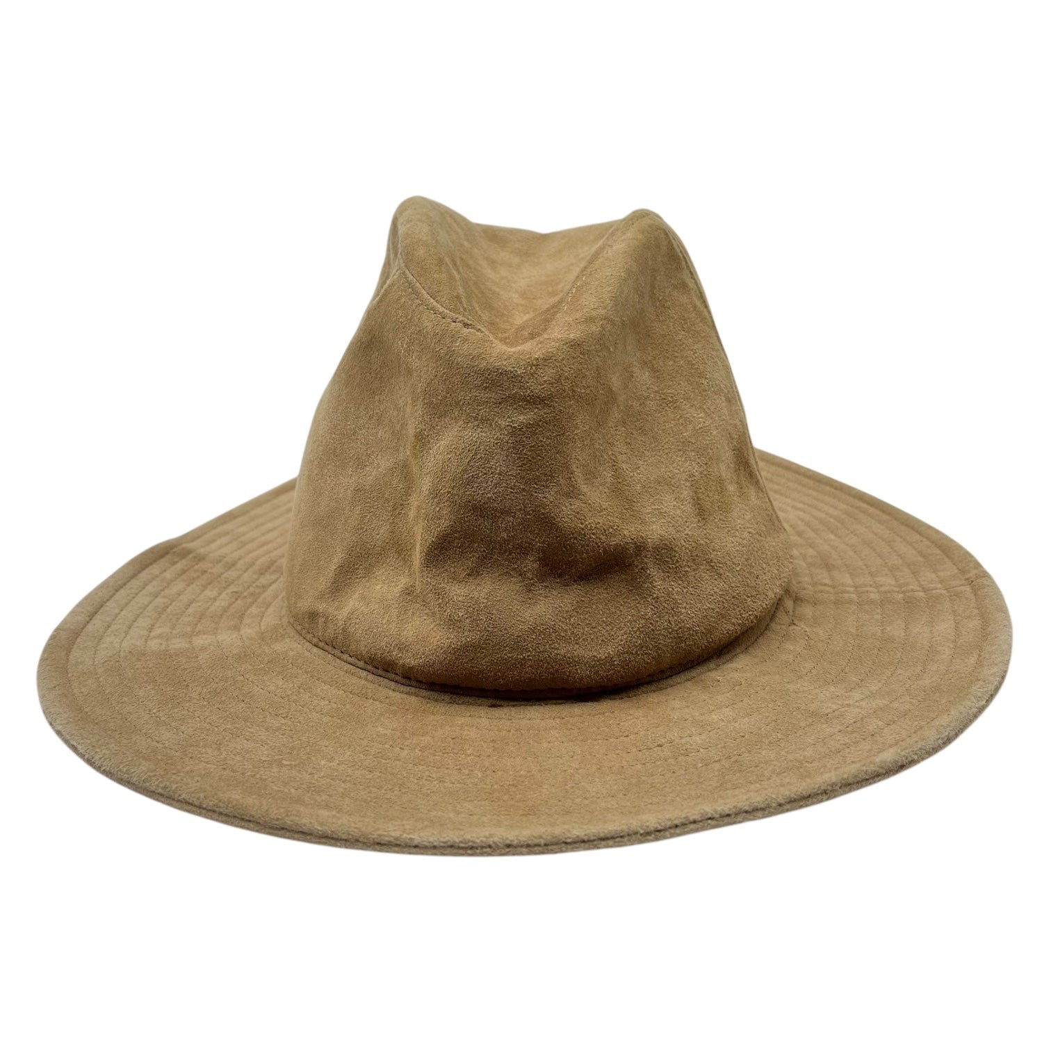 KIJIMATAKAYUKI(キジマタカユキ) OVERSIZE SUEDE HAT オーバーサイズ スウェード ハット ワイドブリム 2 ベージュ