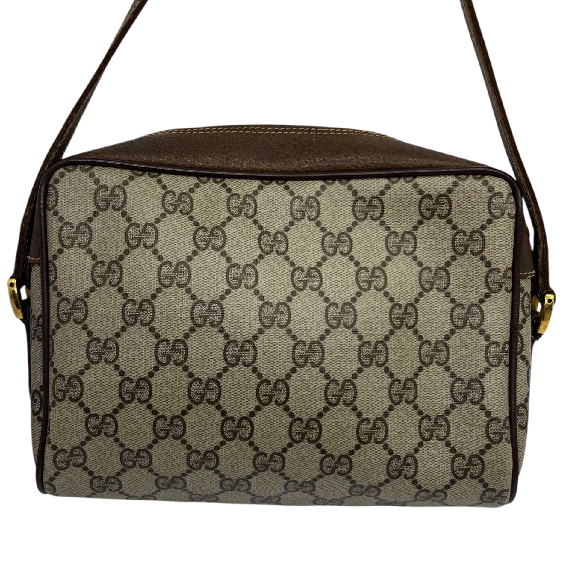 GUCCI(グッチ) GG canvas sherry line shoulder bag GGキャンバス シェリーライン ショルダーバッグ 56.02.087 ベージュ