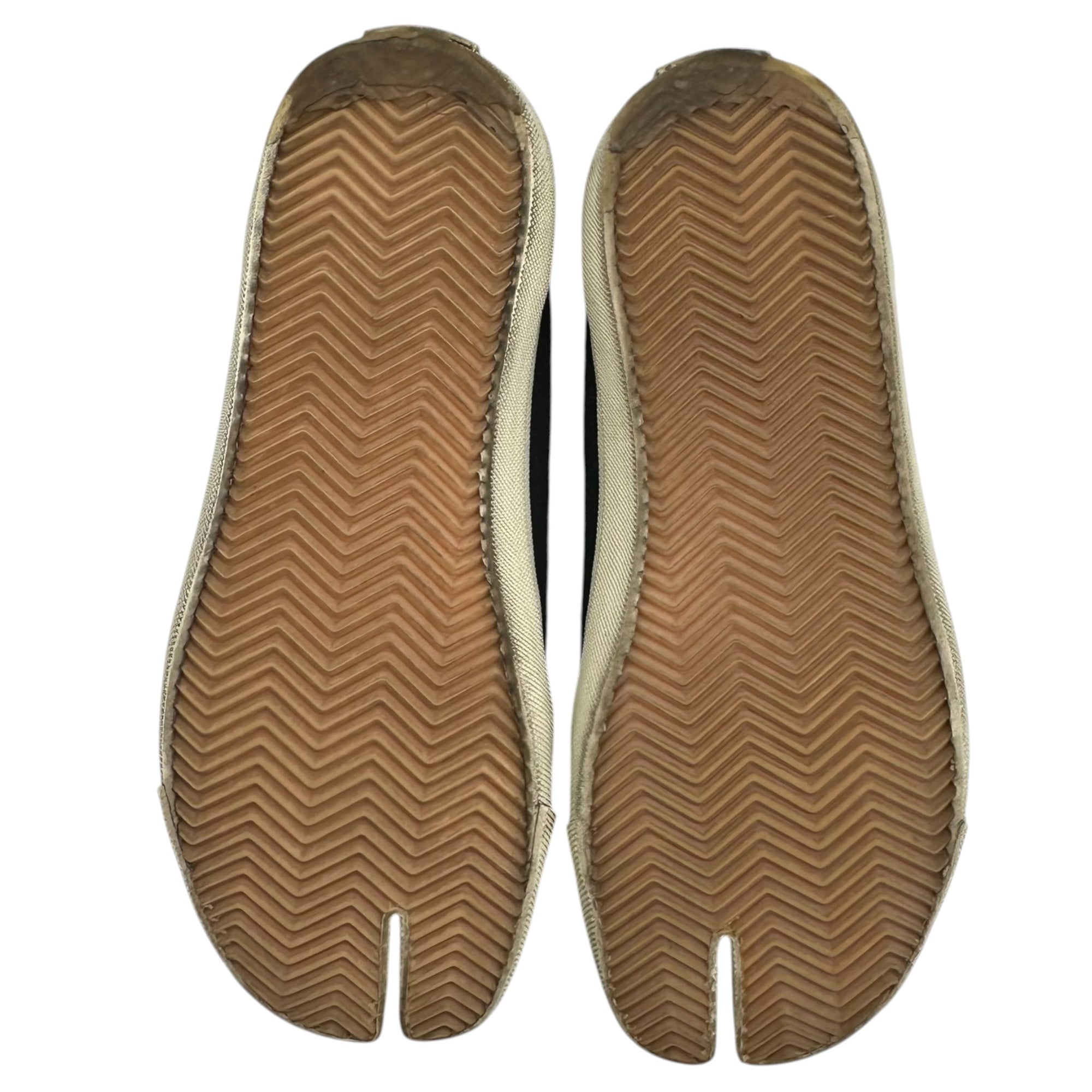 MAISON MARGIELA(メゾンマルジェラ) TABI CANVAS SNEAKER 足袋 キャンバス スニーカー 40(25cm~25.5cm程度) ブラック タビ