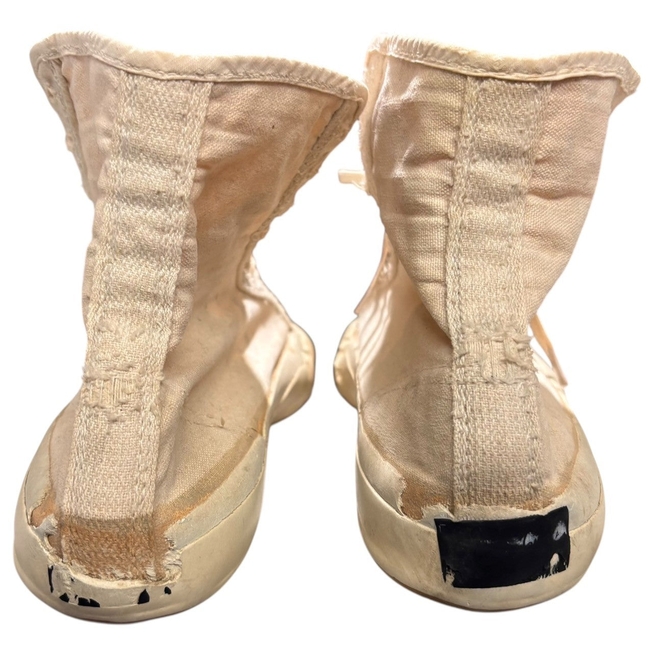 CONVERSE(コンバース) 50's USA made CHUCK TAYLOR ''Wrestling shoe'' チャック テイラー ウエイト リフティング シューズ 10(28cm程度) アイボリー 50年代 ヴィンテージ ハイカット スニーカー ボロ