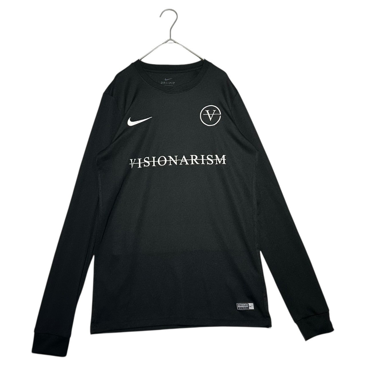 Nike x Visionarism(ナイキ × ヴィジョナリズム) The V Circle “Away” L/S Jersey Vサークル 「アウェイ 」 L/S ジャージー 725884-010 S ブラック