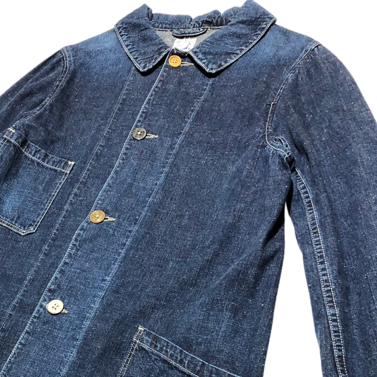 orslow(オアスロウ) デニムエンジニアコート/ショップコート/ロングコート 0(XSサイズ程度) インディゴ/ブルー