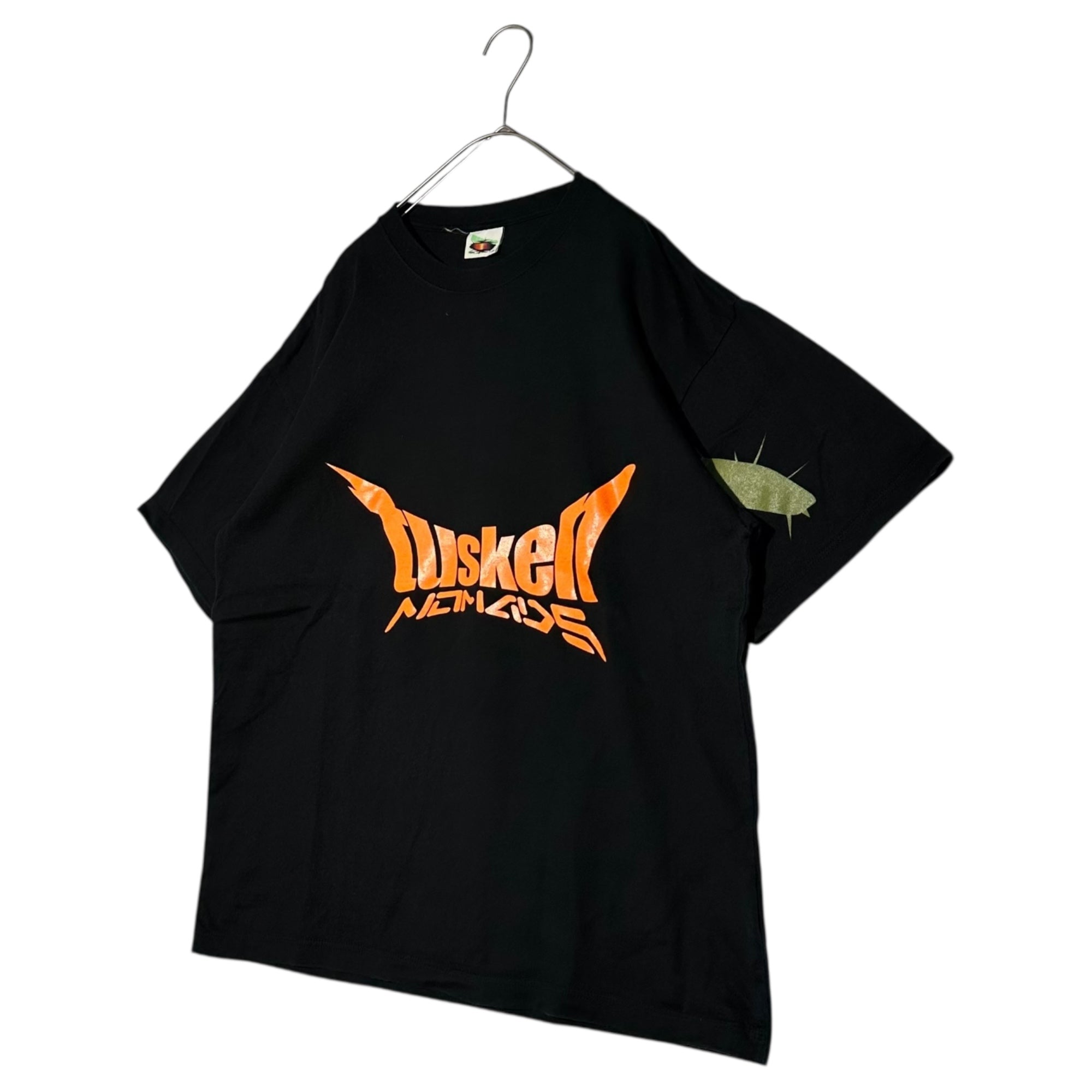 UNDERCOVER(アンダーカバー) 01SS SK8THING ART DEVIL TUSKEN NOMADS print Tee アート デビル タスケン ノーマッド プリント Tシャツ L ブラック×オレンジ