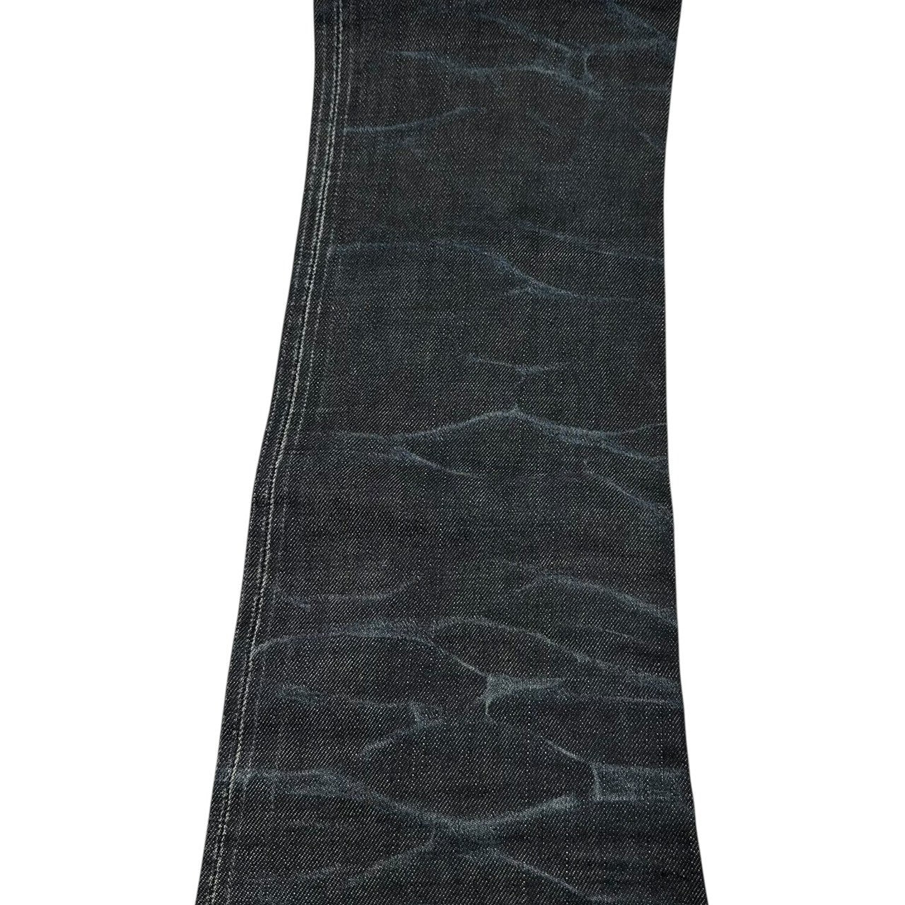 VISVIM(ビズビム/ヴィズヴィム) SOCIAL SCULPTURE DENIM 01 SLIM NON-WASHED 01.2NW ユーズド加工 デニム パンツ 0114105005008 W30/L30 インディゴ