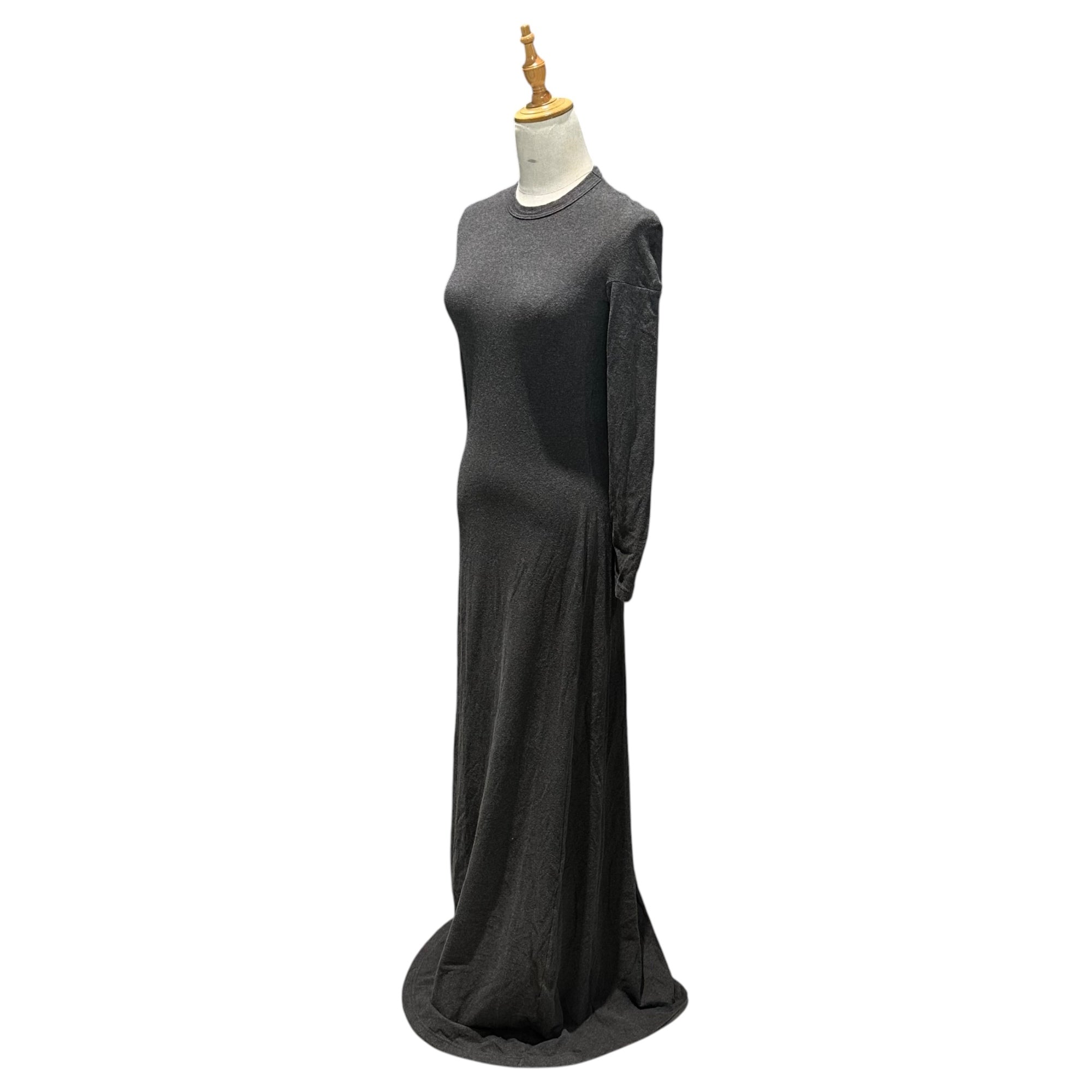 Maison Martin Margiela(メゾン マルタンマルジェラ) 1998AW Super Long T-Shirt Dress スーパー ロング カットソー ドレス 333-55506 S グレー 90's 90年代 アーカイブ 白タグ