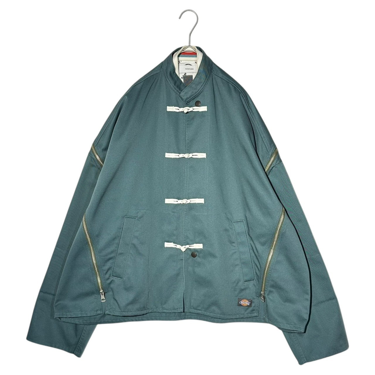 FACETASM×DICKIES(ファセッタズム×ディッキーズ) KUNG-FU JACKET カンフー ジャケット MORK-JK-U03 3(S) ブルー ブルゾン