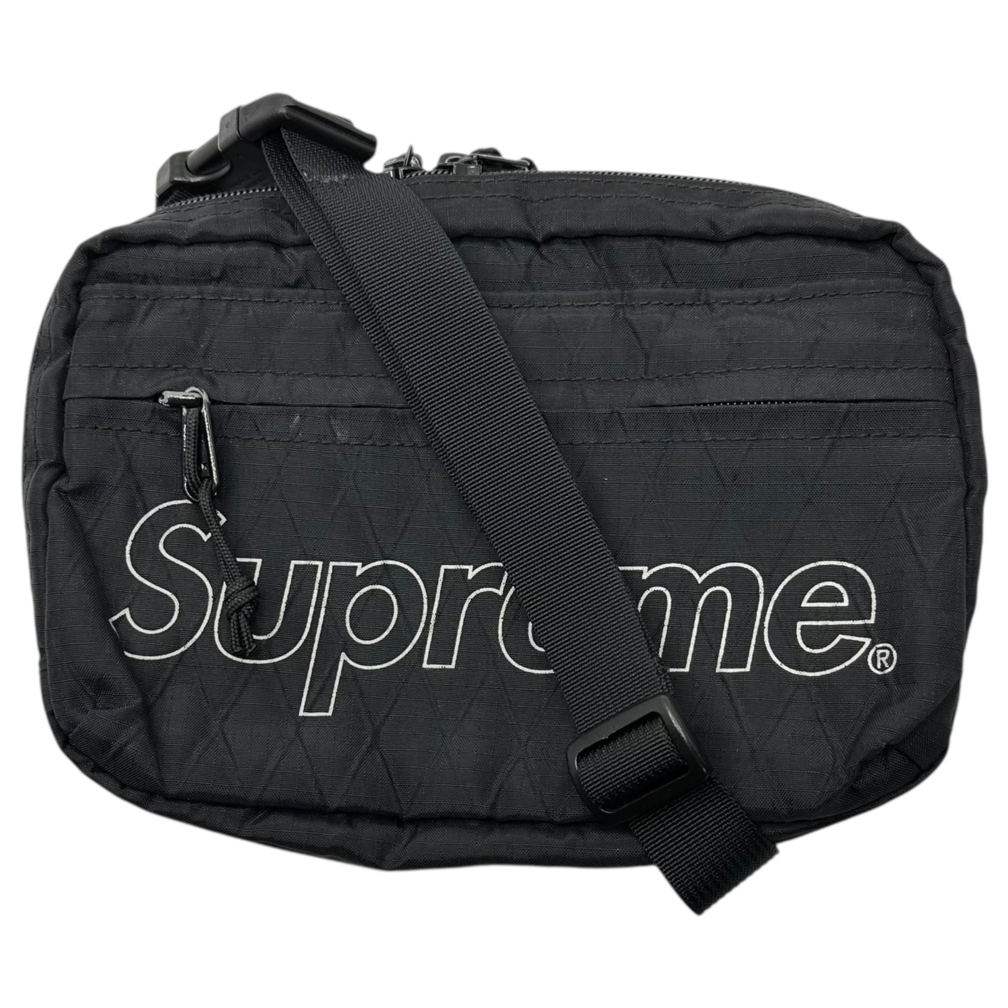 SUPREME(シュプリーム) 18FW Shoulder Bag ロゴ ショルダー バッグ ブラック